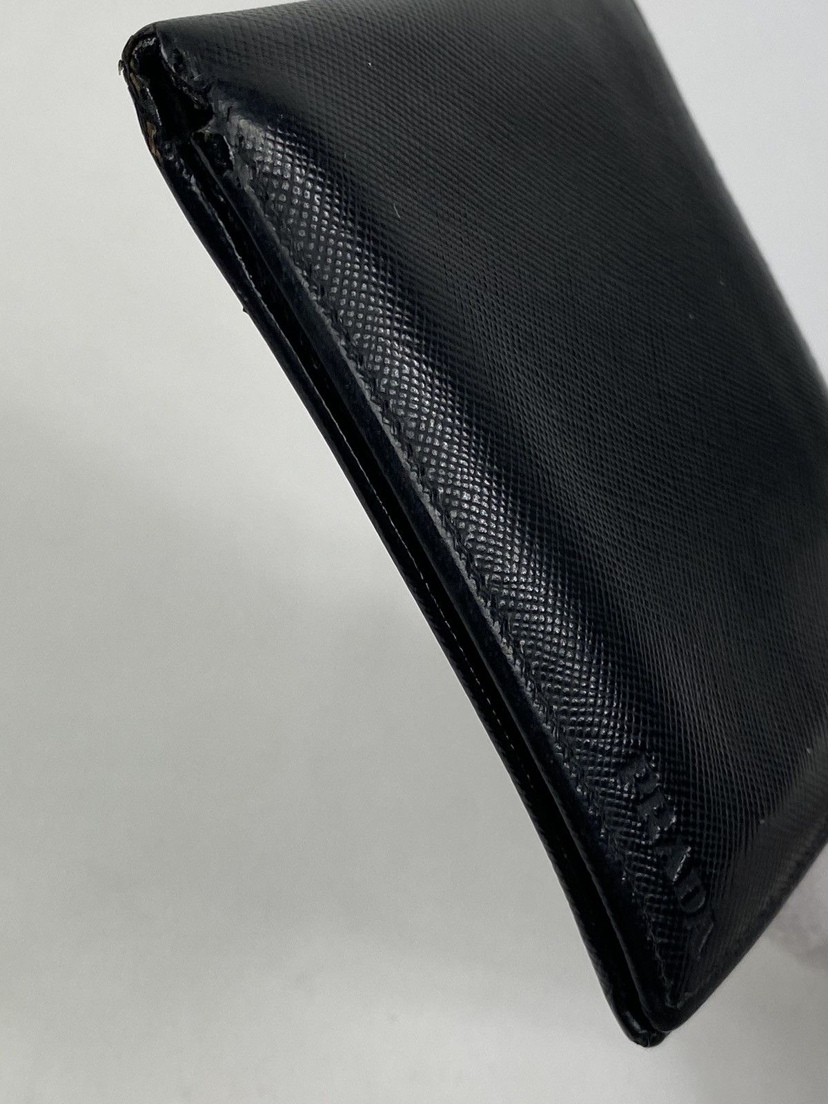 Prada Prada Saffiano Leather Bifold Wallet Size ONE SIZE - 9 Thumbnail