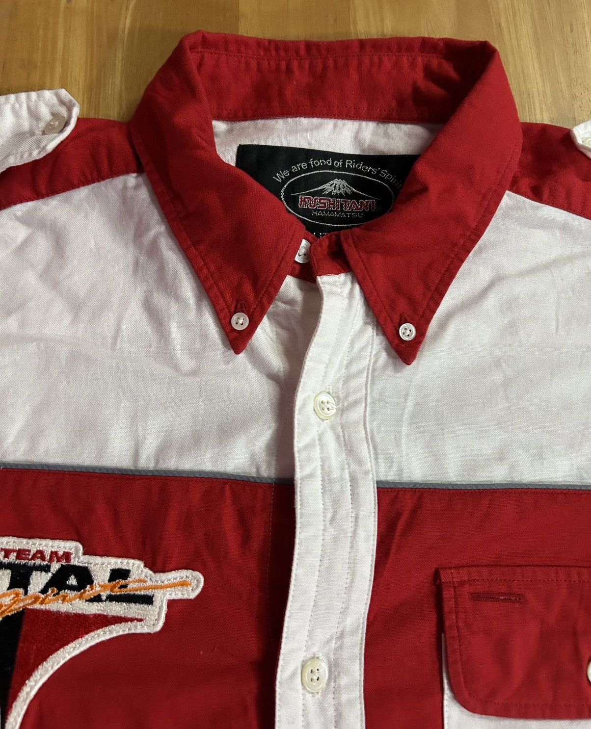 Japanese Brand 🔥🔥 VINTAGE KUSHITANI HAMAMATSU Shirt Button Ups Size US L / EU 52-54 / 3 - 3 Thumbnail