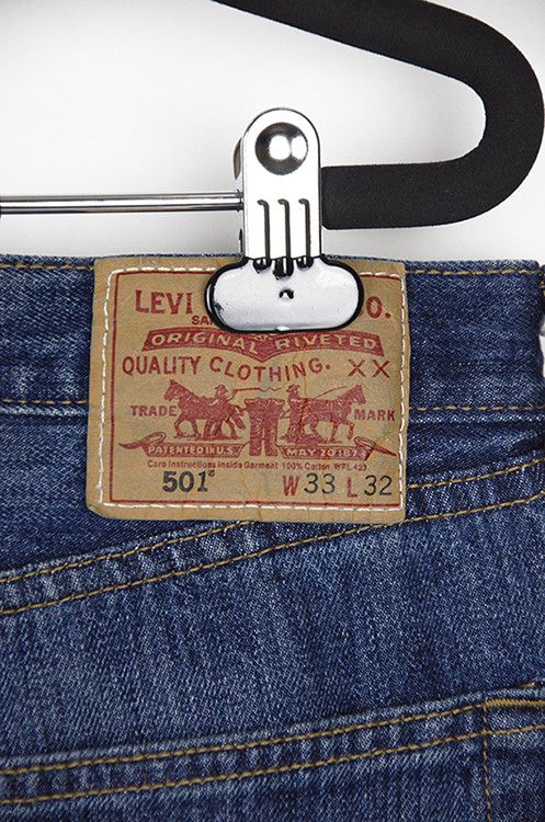 Levi's Levi’s 501 Straight Fit Jeans Blue Denim - Size 33×32 Size US 33 - 5 Thumbnail