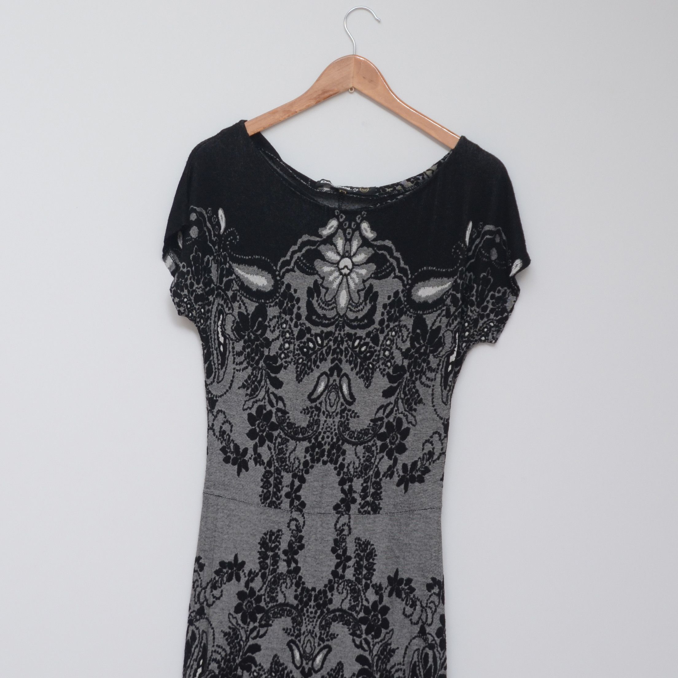 Desigual Desigual Elegant Women's Dress XL-L Black Lace Evening Size XL / US 12-14 / IT 48-50 - 2 Thumbnail