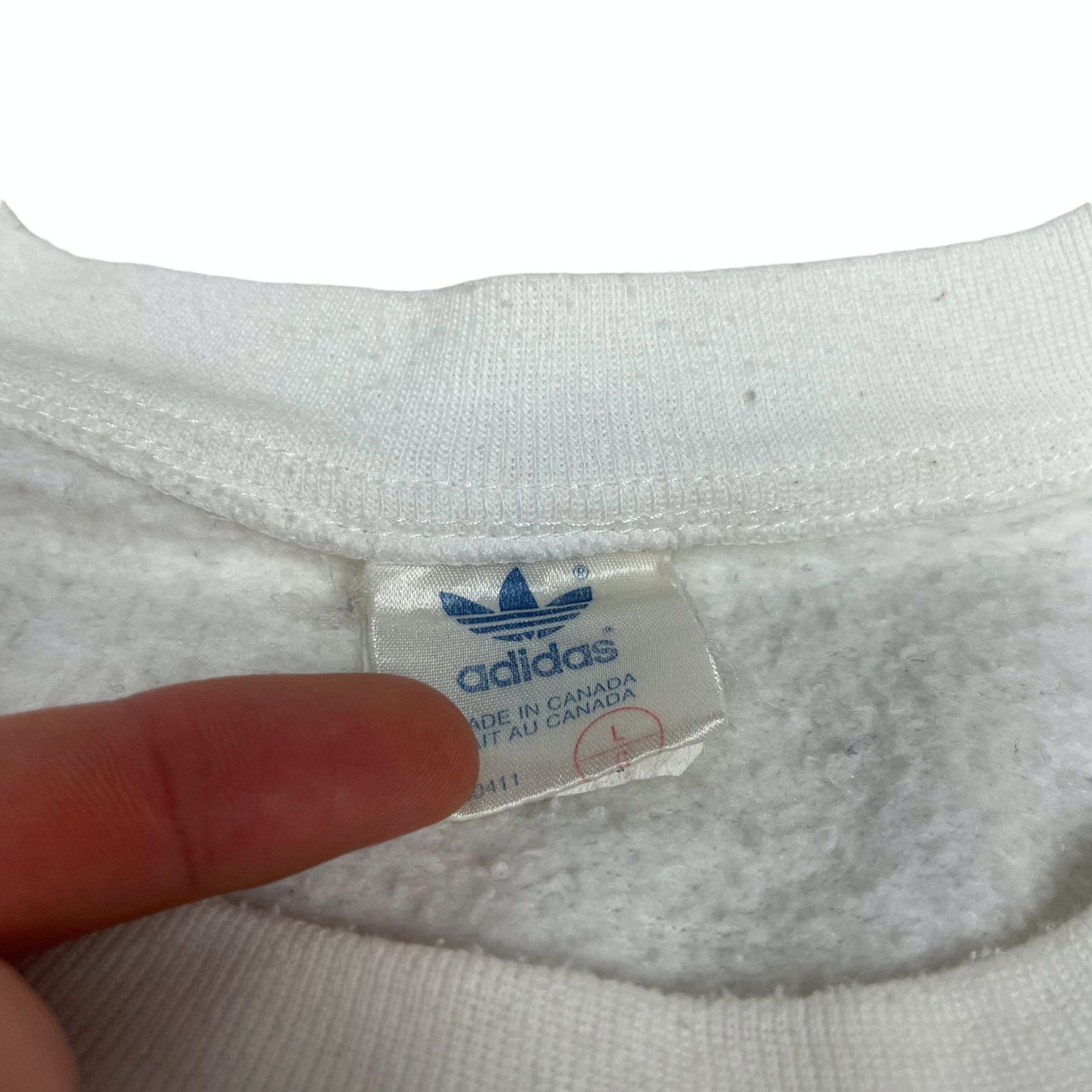 Adidas × Vintage Adidas Assen '90 Mens Crew Neck Pullover Fleece Sweatshirt L Size US L / EU 52-54 / 3 - 11 Thumbnail