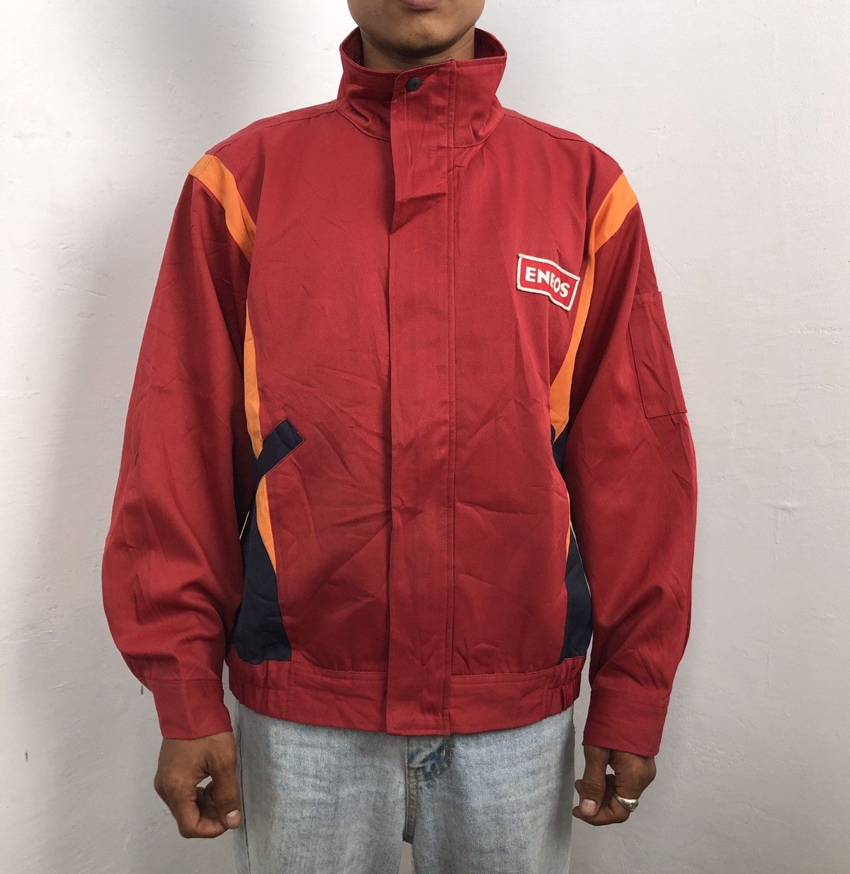 Japanese Brand × Vintage Vintage ENEOS Racing jacket Size US L / EU 52-54 / 3 - 4 Thumbnail