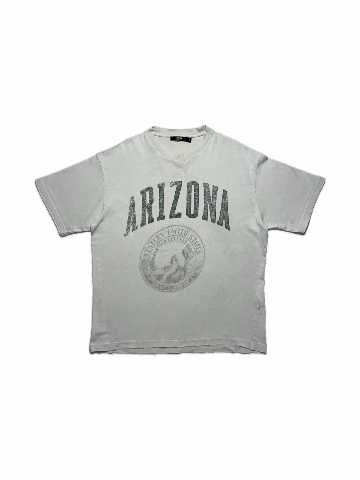 Jaded London Jaded London Arizona university style distressed boxy tee Size US S / EU 44-46 / 1 - 4 Thumbnail