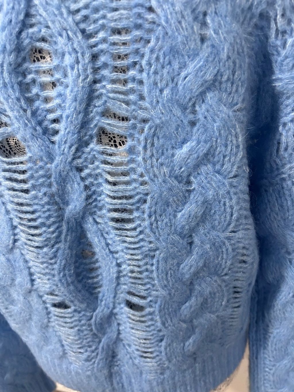 DOROTHEE SCHUMACHER Dorothee Schumacher silk wool blend Sweater, M, Light Blue Size M / US 6-8 / IT 42-44 - 8 Thumbnail