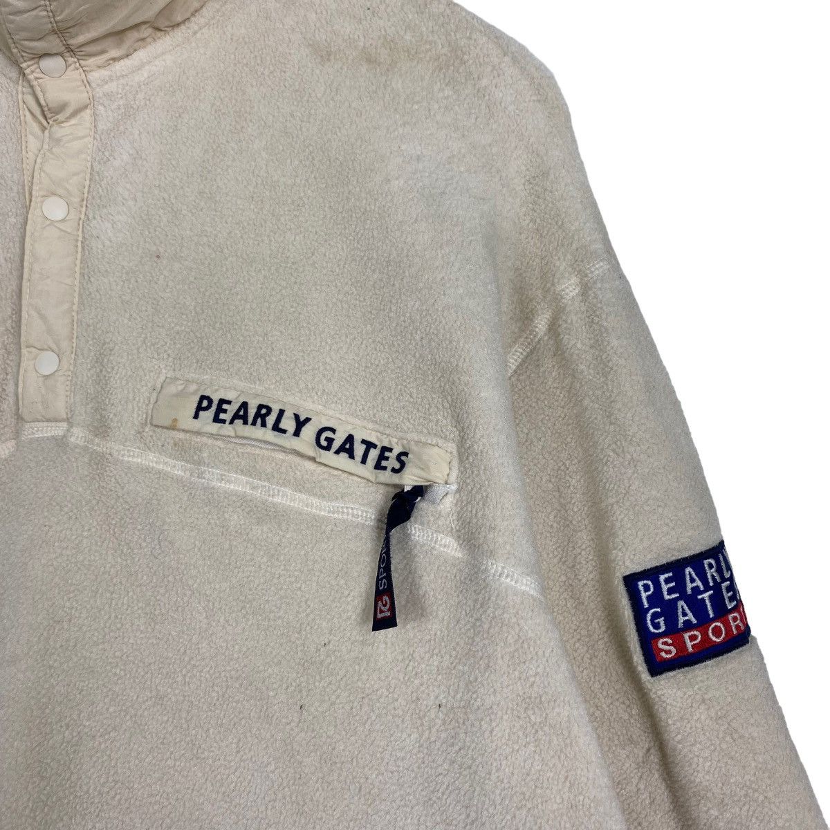 Japanese Brand JAPANASE PEARLY GATES HALFZIP FLEECE Size US M / EU 48-50 / 2 - 6 Thumbnail