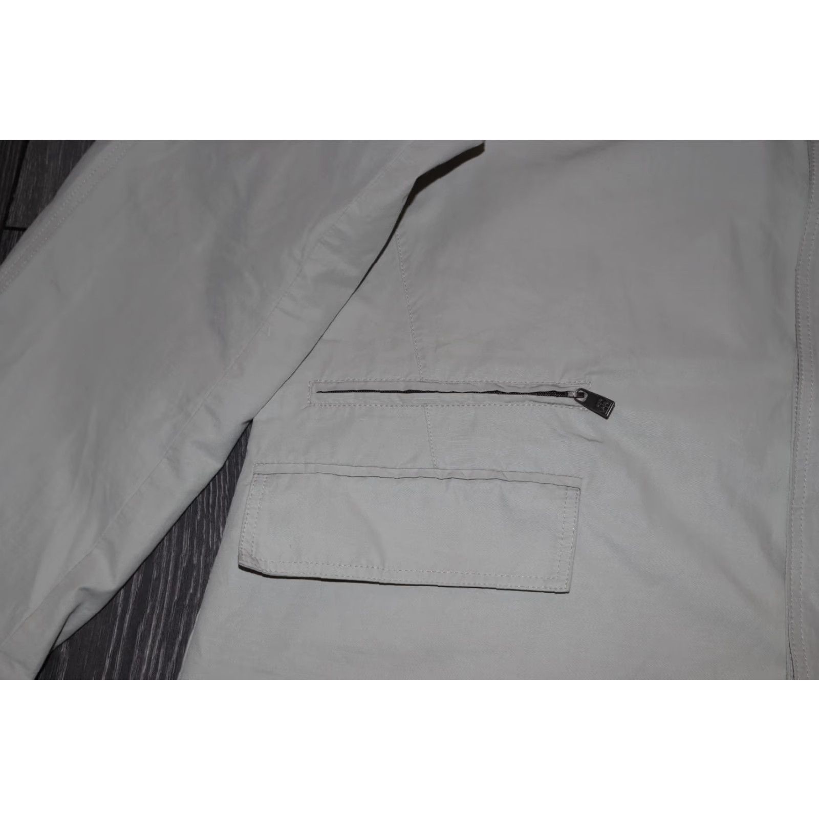 Corneliani CORNELIANI Men’s Ivory Polyester Long Jacket Coat Authentic Size 50 Coat Mens Size US M / EU 48-50 / 2 - 2 Thumbnail