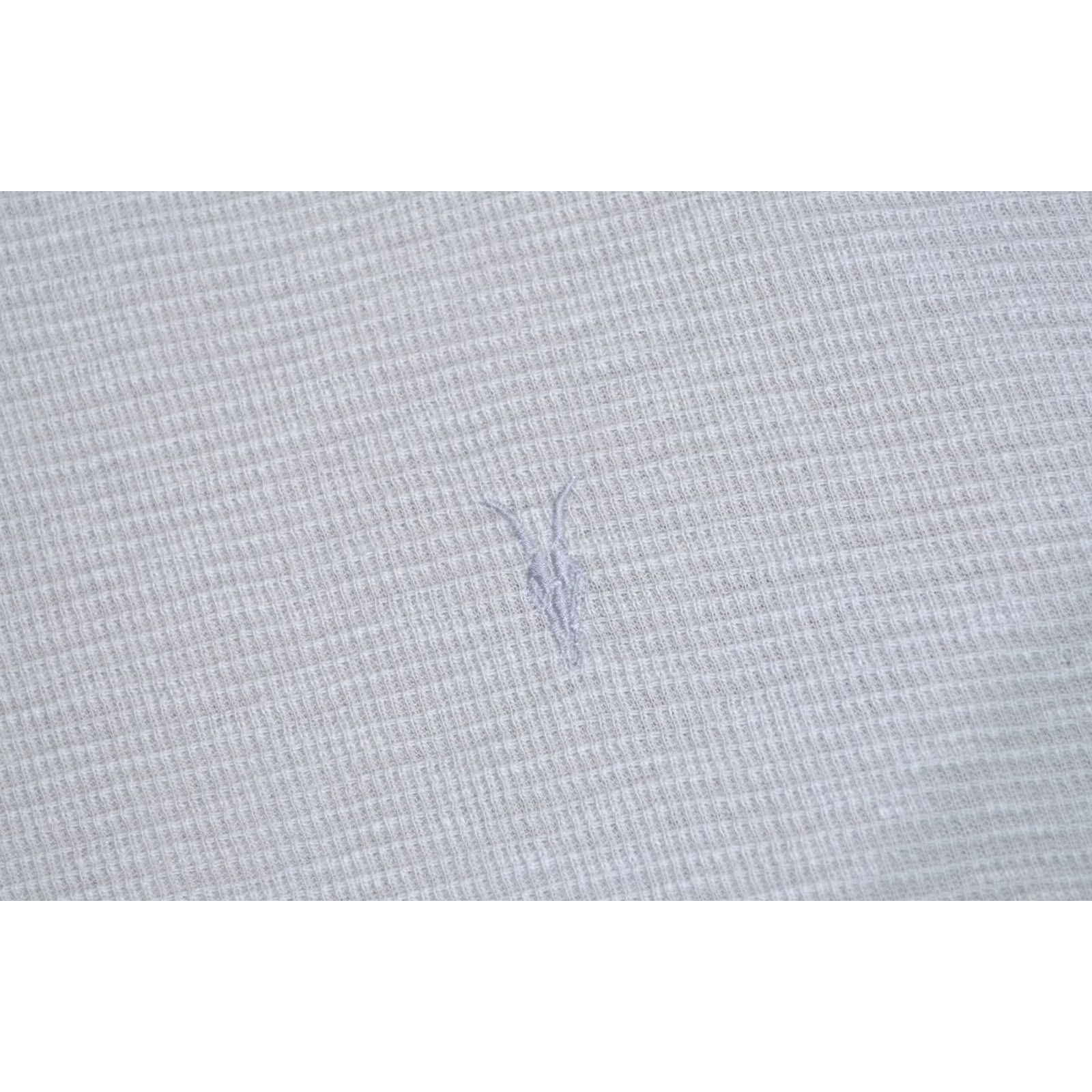 Allsaints AllSaints Gray Waffle Knit T Shirt Crew Neck Short Sleeve Mens M Shirt Logo Minimal Grey Crew Neck T-Shirt Mens M Size US M / EU 48-50 / 2 - 4 Thumbnail