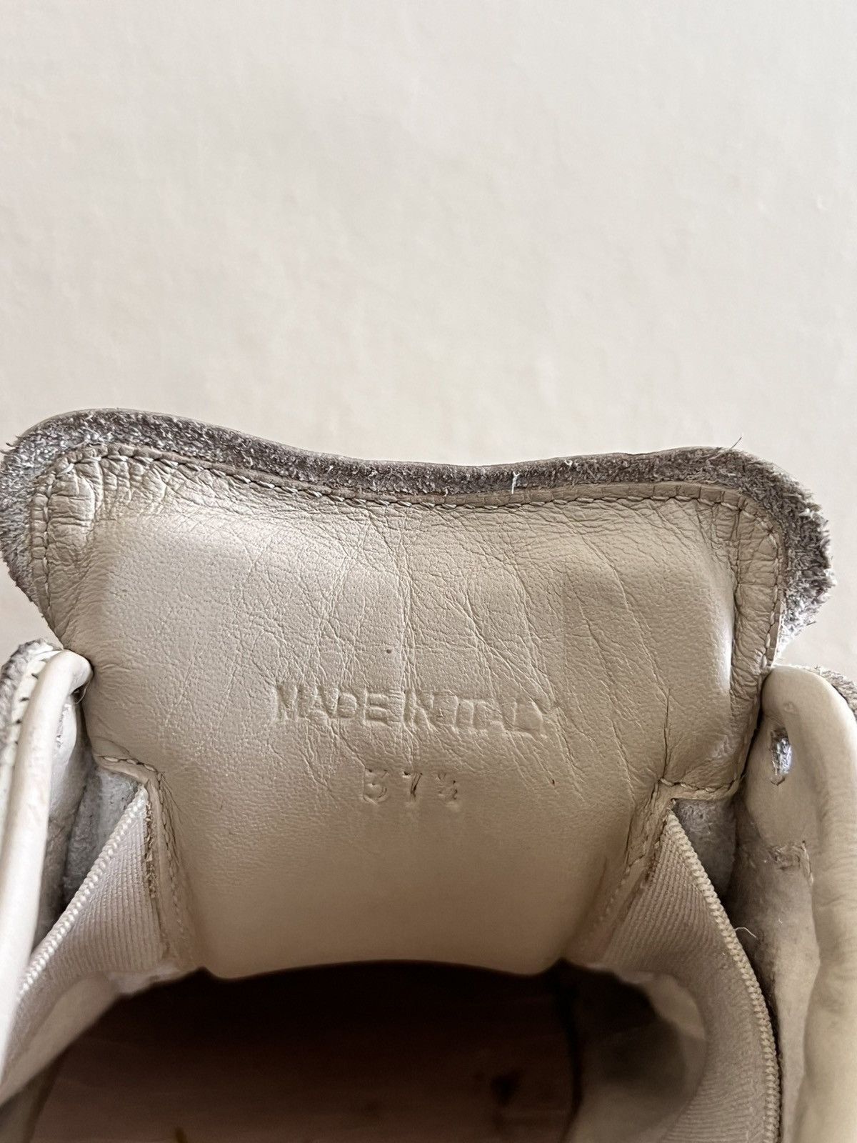 Maison Margiela Gats Replica White-Gray Sneakers Size US 7.5 / IT 37.5 - 8 Thumbnail