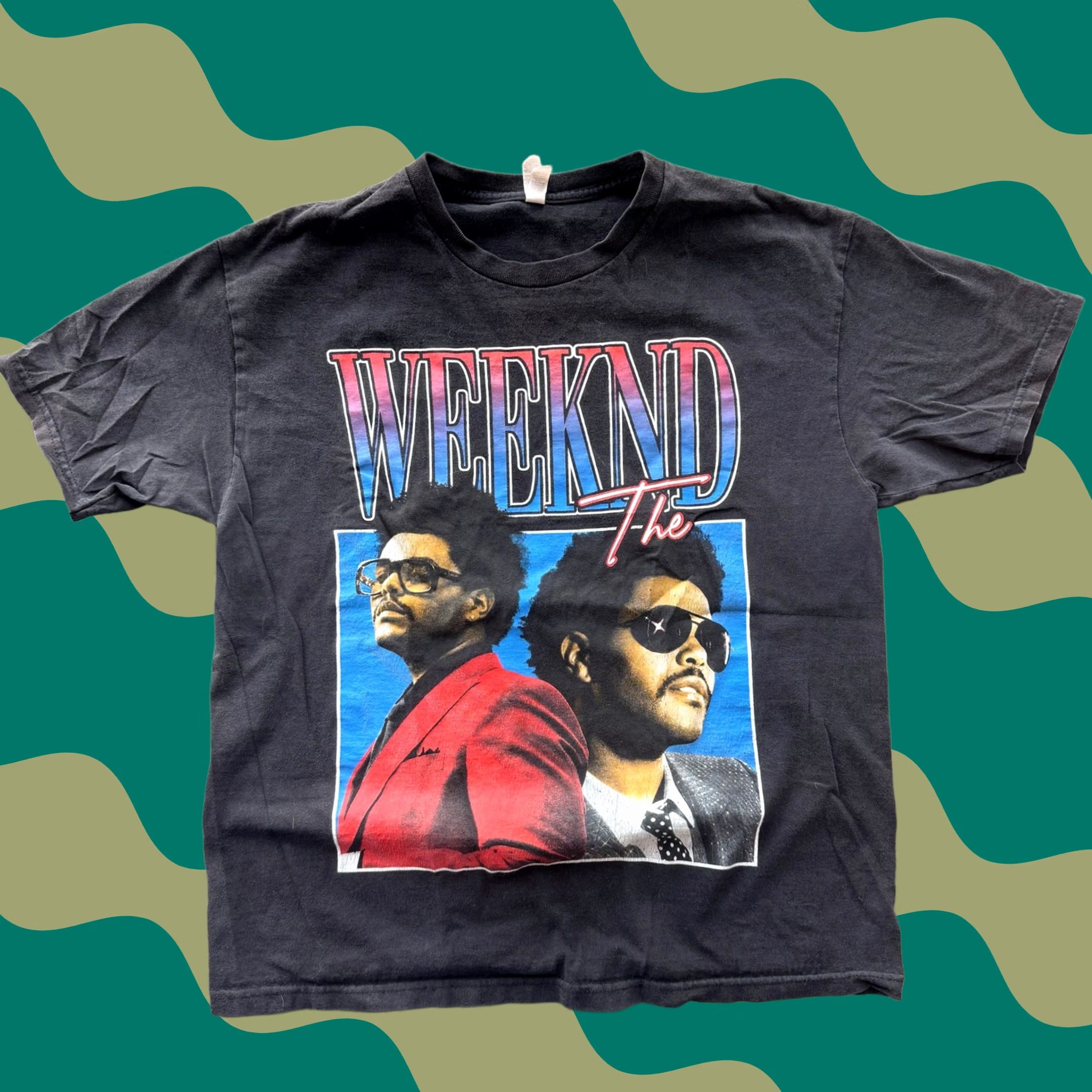 Vintage VINTAGE The Weeknd Band Rap Black Graphic Cotton Shirt Mens Large Size US L / EU 52-54 / 3 - 1 Thumbnail
