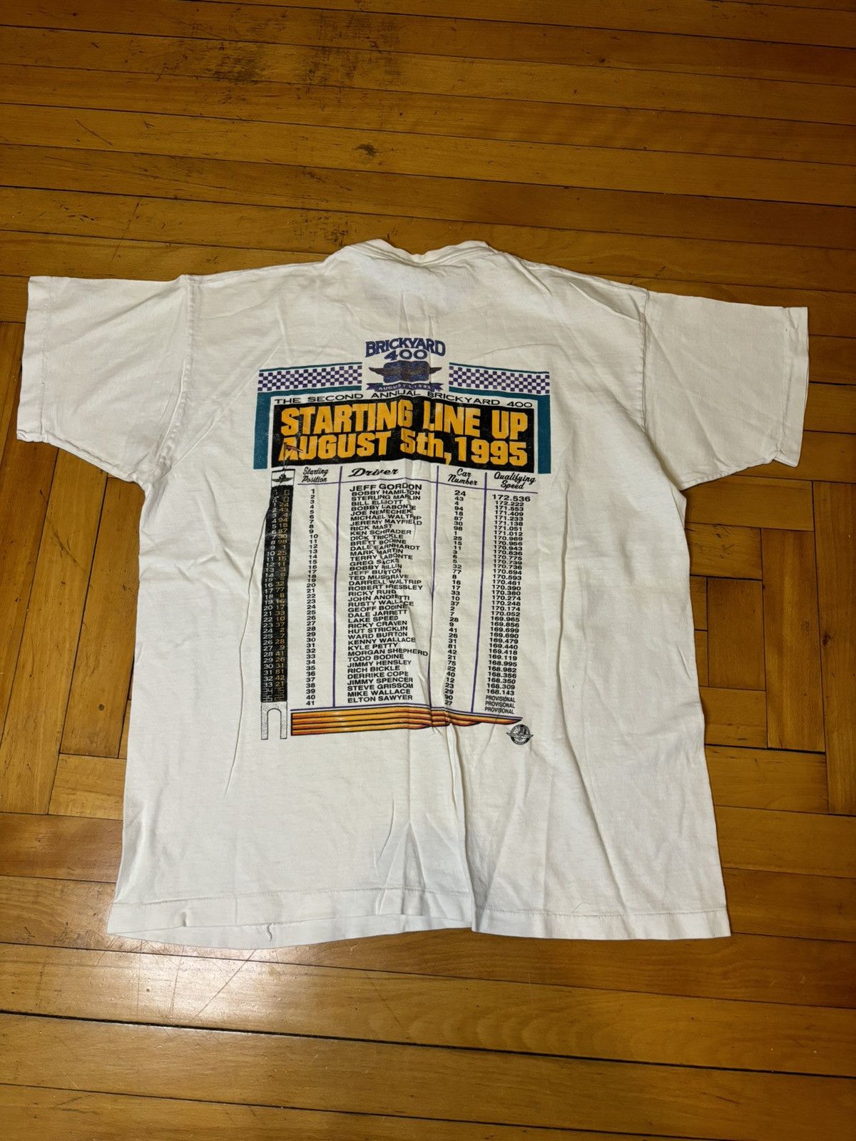 NASCAR × Vintage Vintage 1995 Brickyard 400 NASCAR Size US XL / EU 56 / 4 - 4 Thumbnail