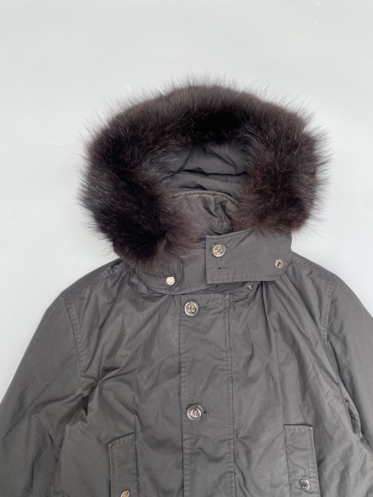 Cortigiani Cortigiani- Canadian Marmot Fur Leather-Trimmed Parka Size US L / EU 52-54 / 3 - 5 Thumbnail