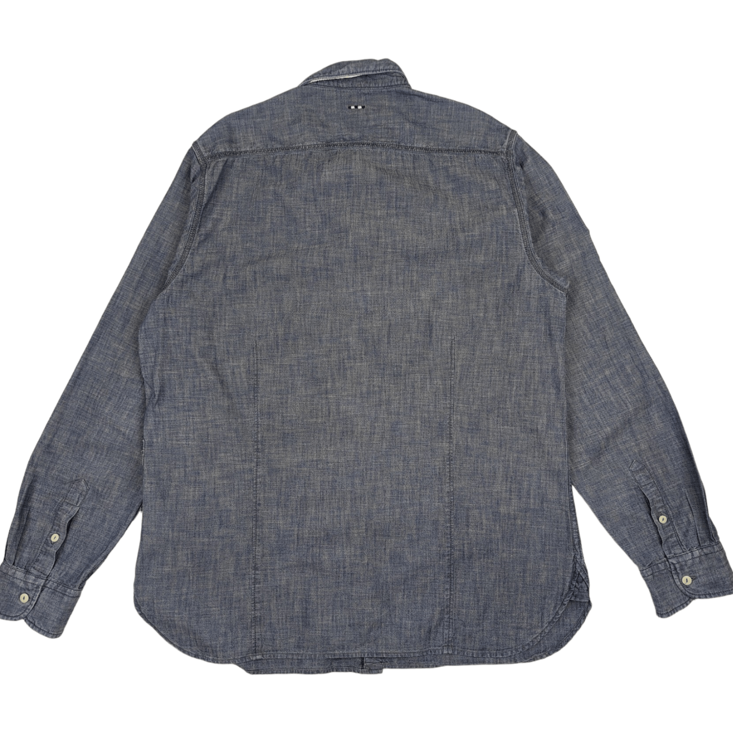 Napapijri NAPAPIJRI Denim Style Button Up Shirt Slim Fit Size US XL / EU 56 / 4 - 6 Thumbnail