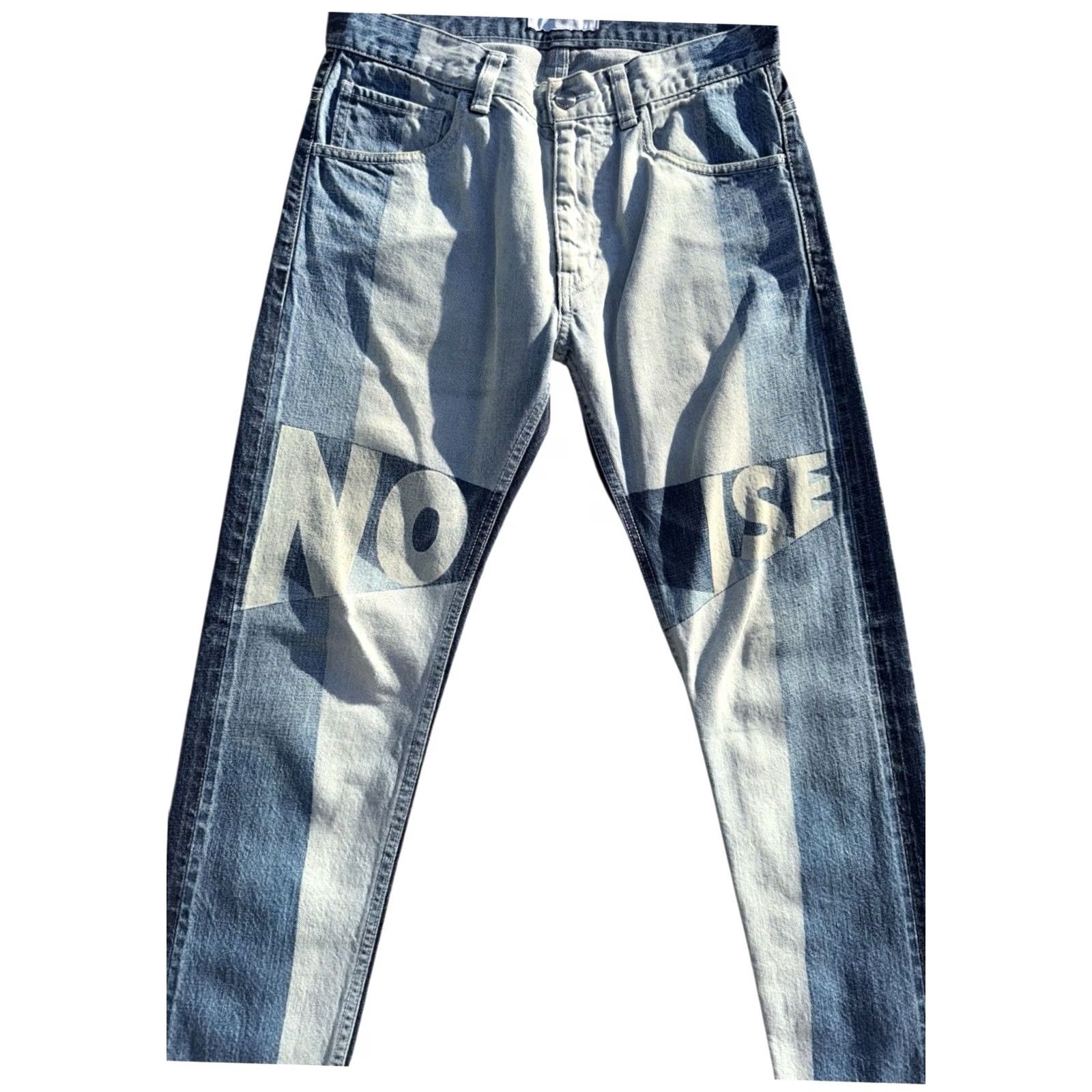 Facetasm Facetasm Jeans Light Wash Denim 30 Regular Men Ankle Inseam 28in Size US 30 / EU 46 - 3 Thumbnail