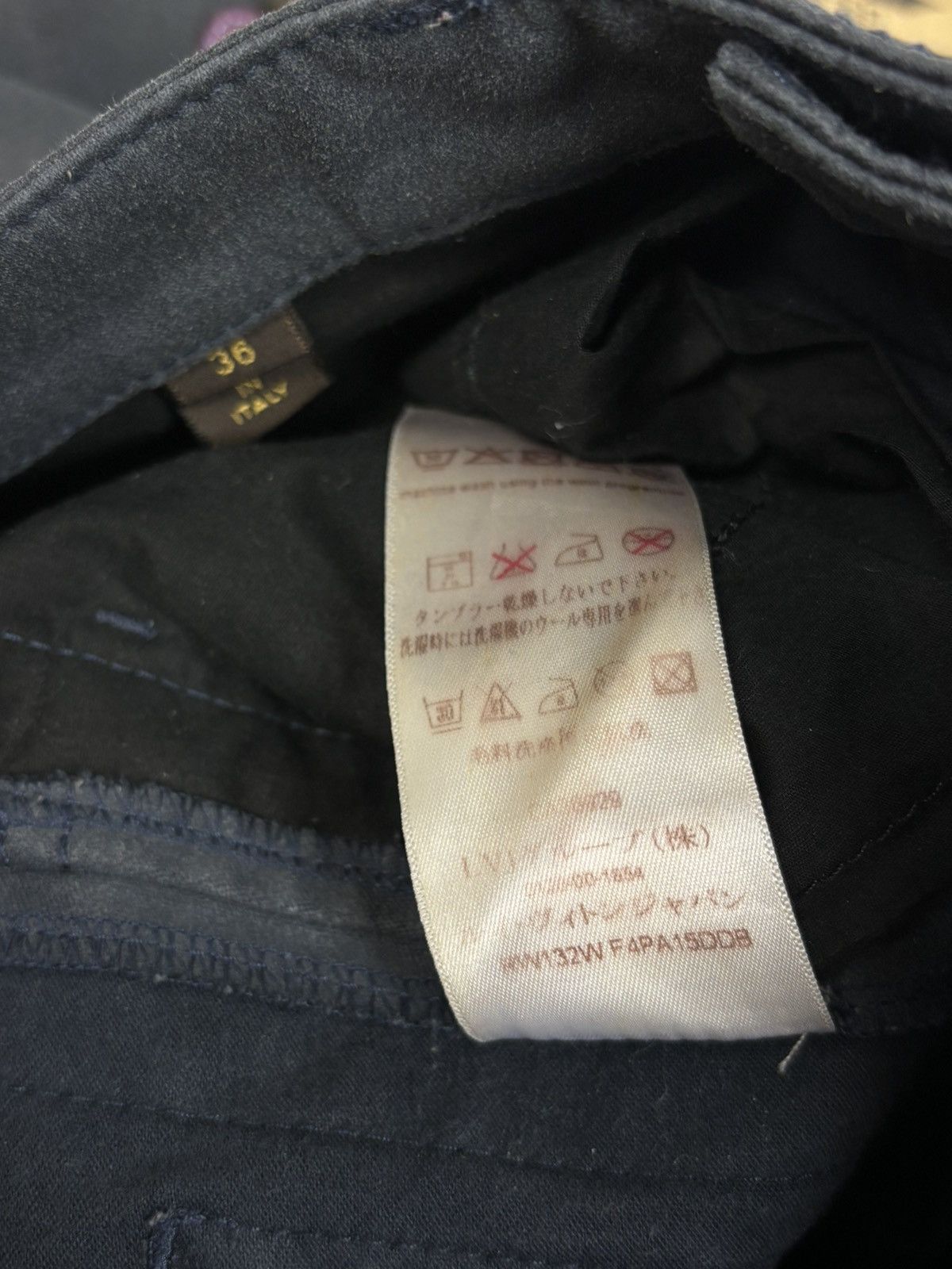 Louis Vuitton Louis Vuitton Jeans With Black Panel Stripes Size 36 Size 25" / US 0 / IT 36 - 12 Thumbnail