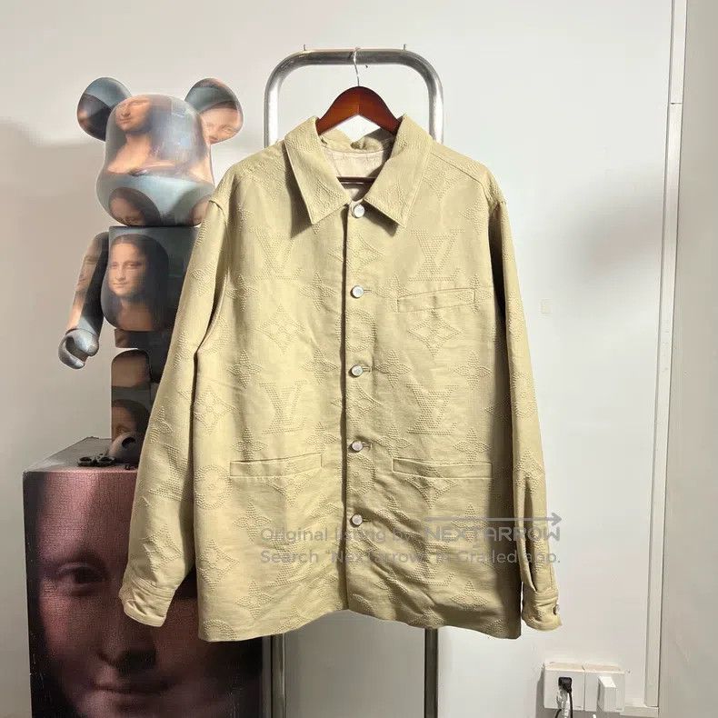 Louis Vuitton Louis Vuitton Fei Dong Sanhua Denim Jacket Size US L / EU 52-54 / 3 - 1 Thumbnail