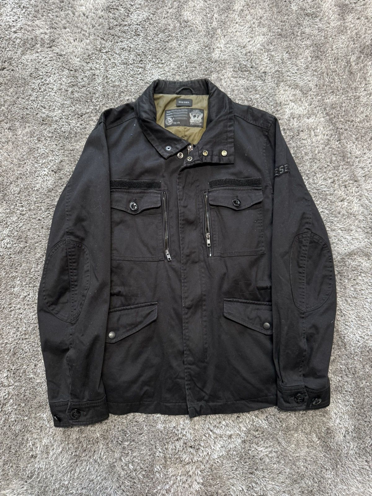 Diesel Y2K Diesel Jacket avantgarde y2k Size US L / EU 52-54 / 3 - 1 Thumbnail