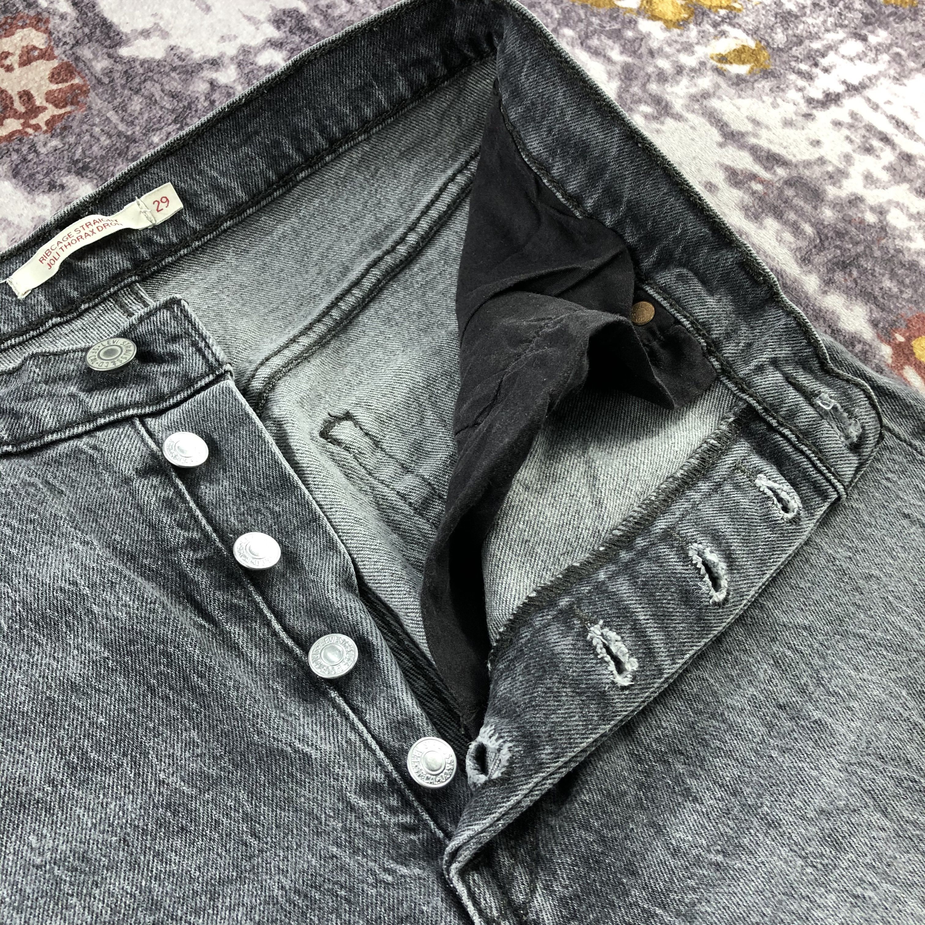 Levi's × Vintage Vintage Faded Black Levis Jeans-JM3128 Size US 29 - 9 Thumbnail
