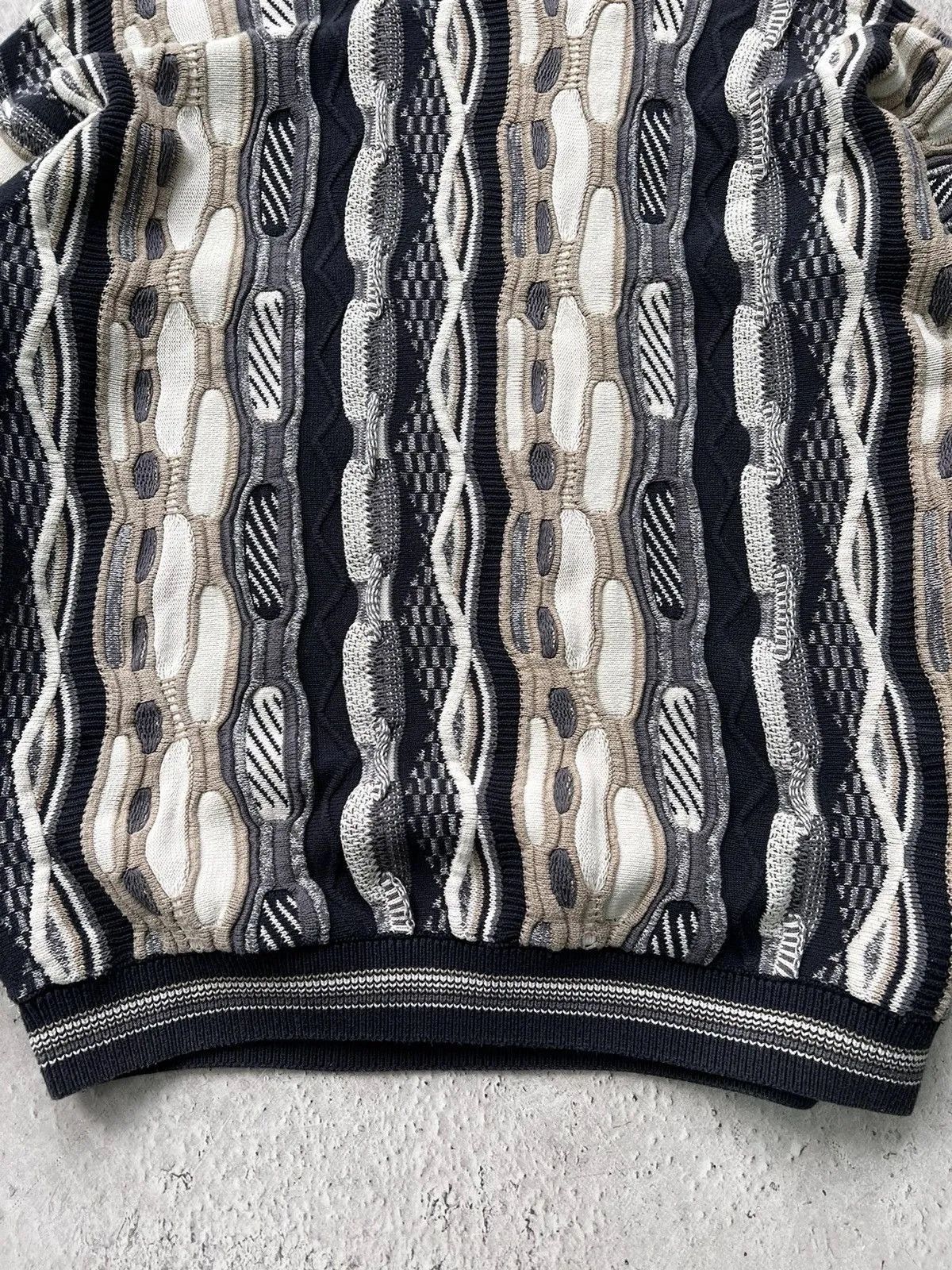 Carlo Colucci Japanese knitted Carlo colucci style multicolour style sweater Size US L / EU 52-54 / 3 - 4 Thumbnail