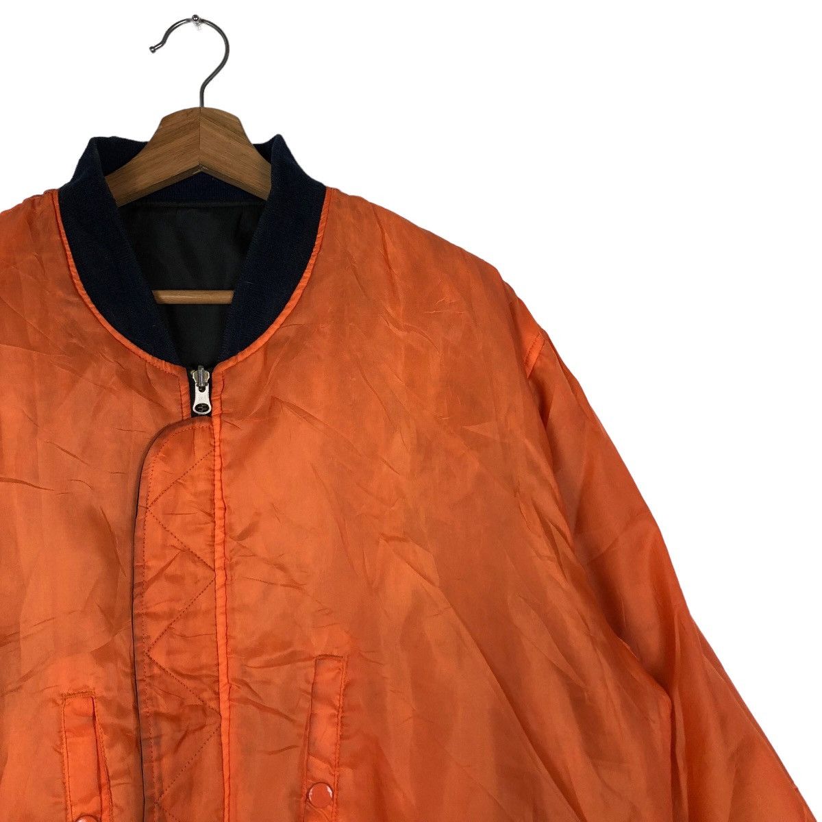 Japanese Brand 🔥Riot Riot Vintage Bomber Jacket Reversible Design USA Size US L / EU 52-54 / 3 - 15 Thumbnail