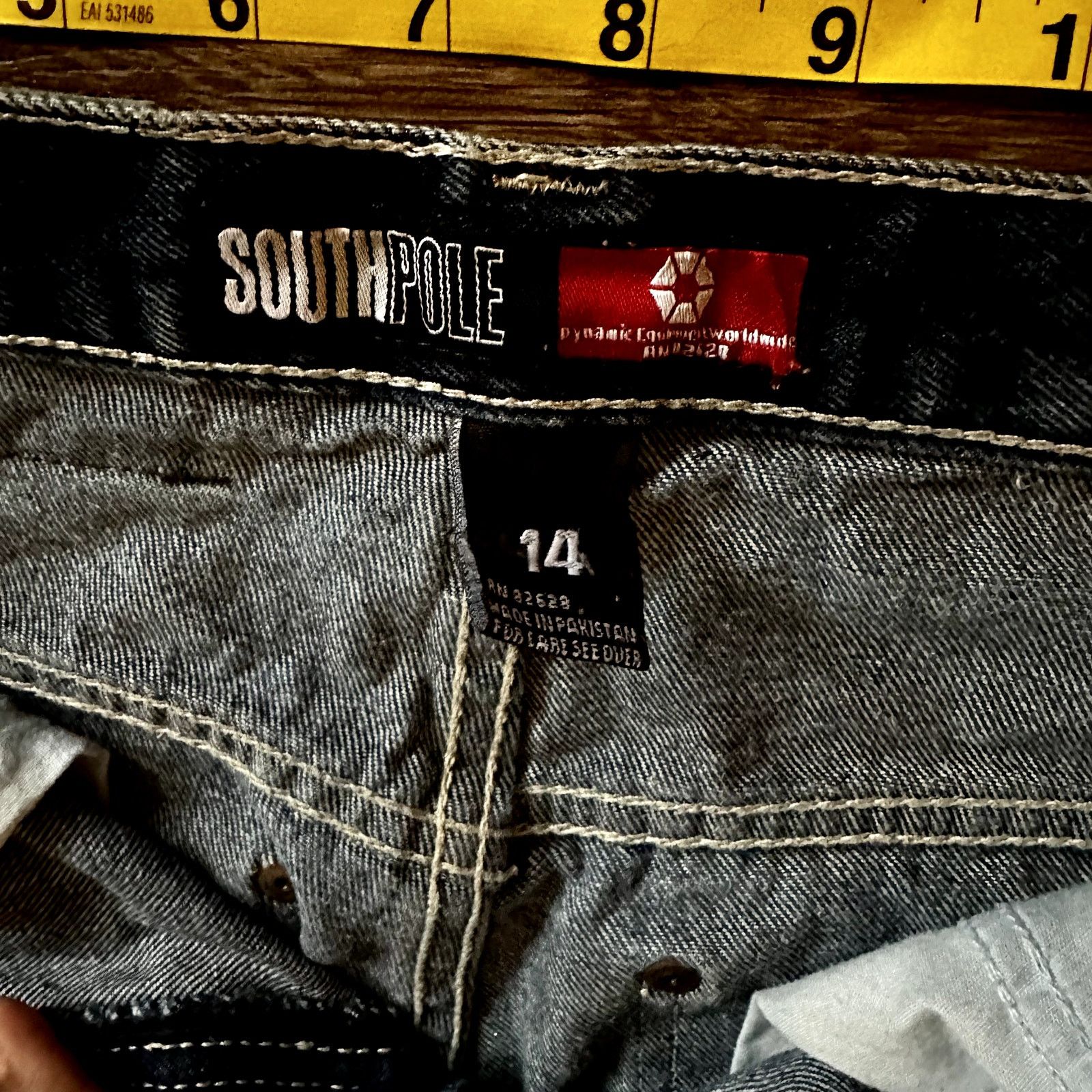 Southpole Vintage South pole jeans Size US 34 / EU 50 - 3 Thumbnail