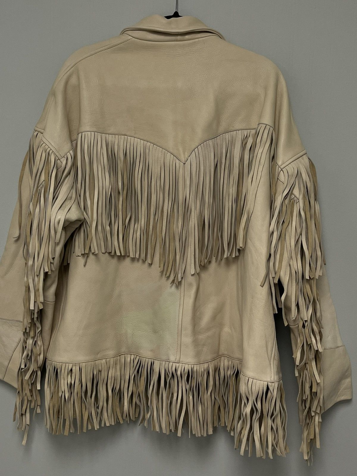 R13 Leather Fringe Jacket. Size XL / US 12-14 / IT 48-50 - 13 Thumbnail