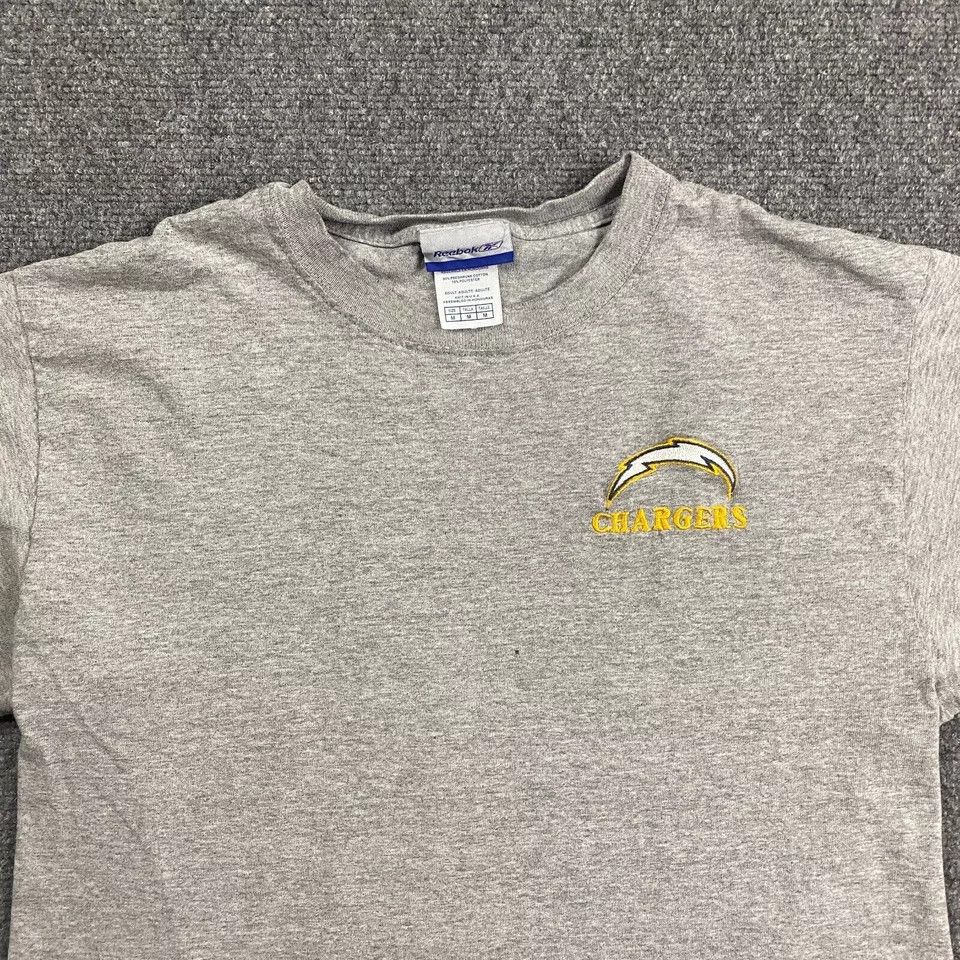 Reebok × Vintage Vintage Los Angeles Chargers Shirt Men's Medium Reebok M Size US M / EU 48-50 / 2 - 2 Thumbnail