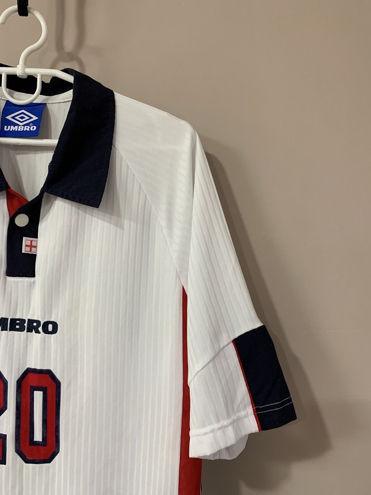 Umbro England 1997 Home Football Shirt Umbro Soccer Vintage Sz XL Size US XL / EU 56 / 4 - 4 Thumbnail