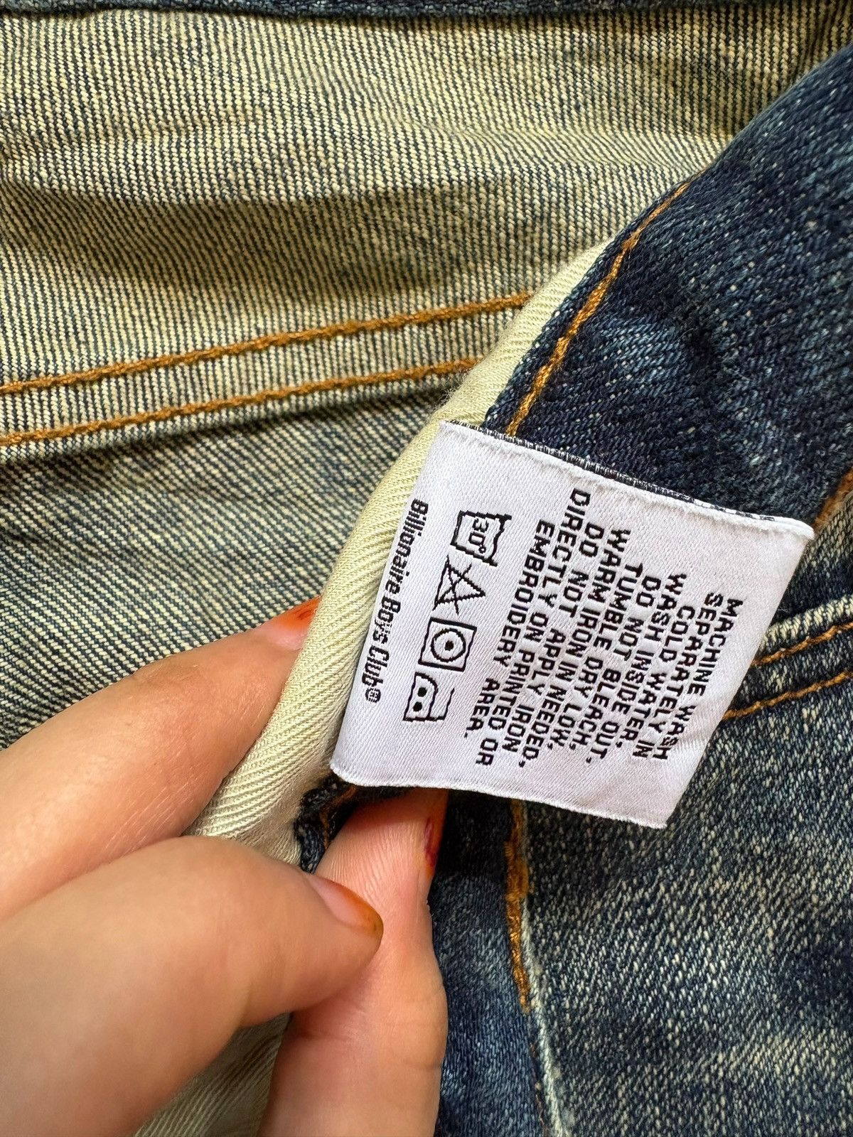 Billionaire Boys Club × Japanese Brand Vintage Billionaire Boy Club Mud Wash Paint Distressed Jeans Size US 32 / EU 48 - 11 Thumbnail