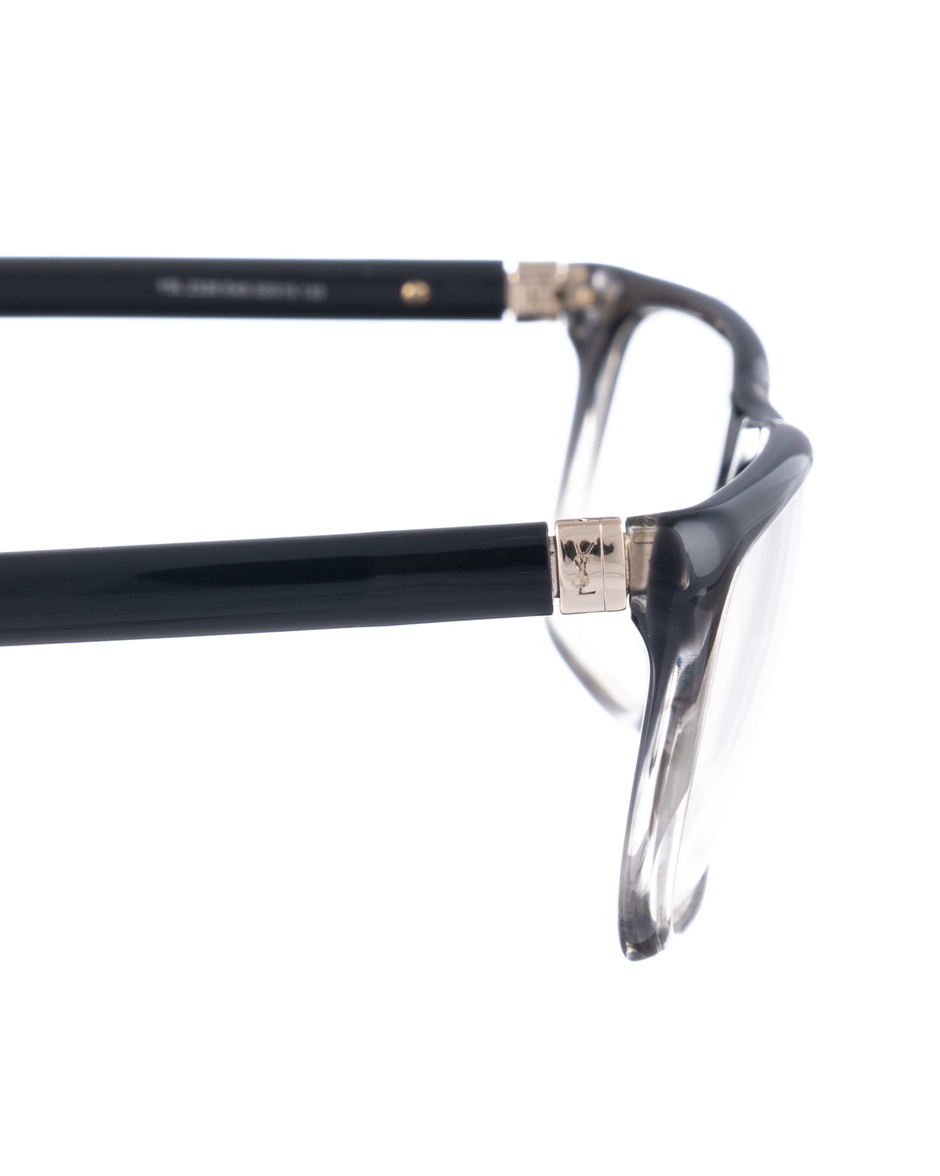Vintage × Yves Saint Laurent Yves Saint Laurent 00s Black Gradient Rectangular Glasses Size ONE SIZE - 3 Thumbnail