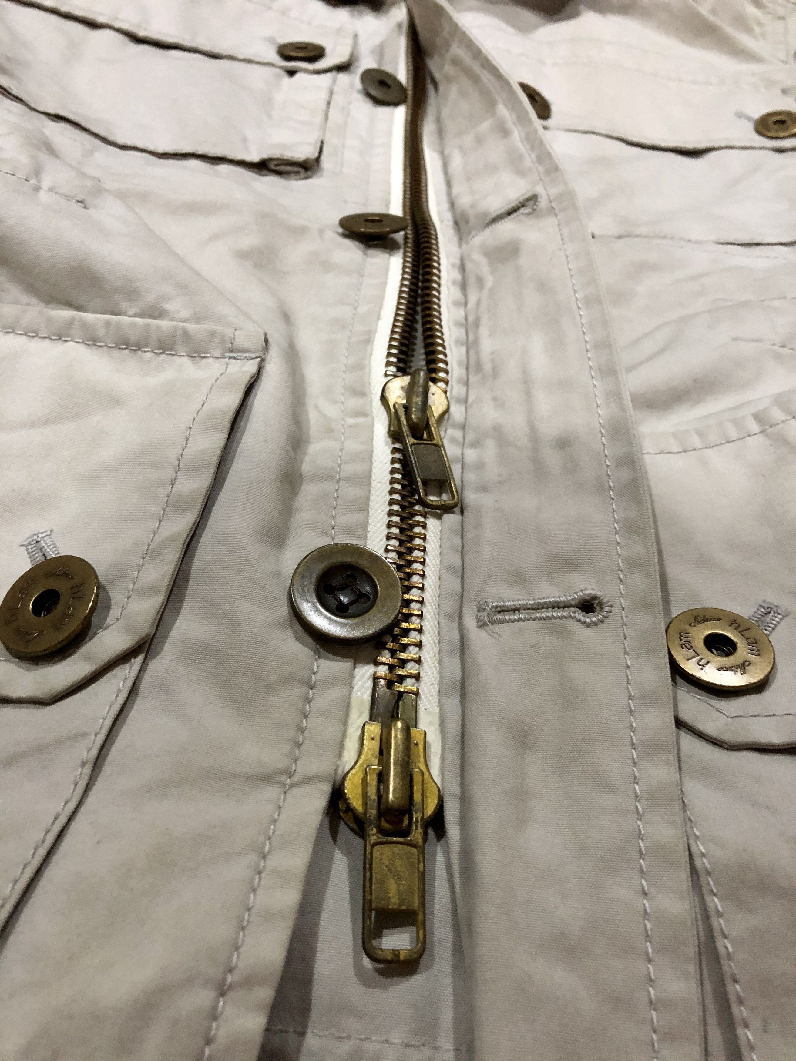 Vintage Hlam Milano Multi Pocket Expose Button Hunting Jacket Size US L / EU 52-54 / 3 - 5 Thumbnail