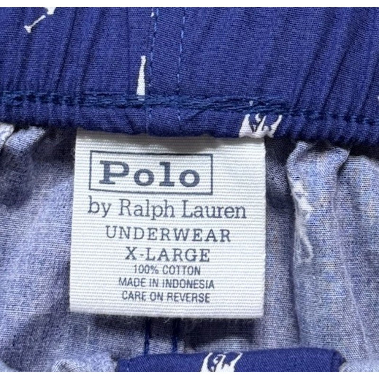 Ralph Lauren Baggy Fit POLO y2k PJs Pajamas XL Wide Leg Skater Type Size US 38 / EU 54 - 4 Thumbnail