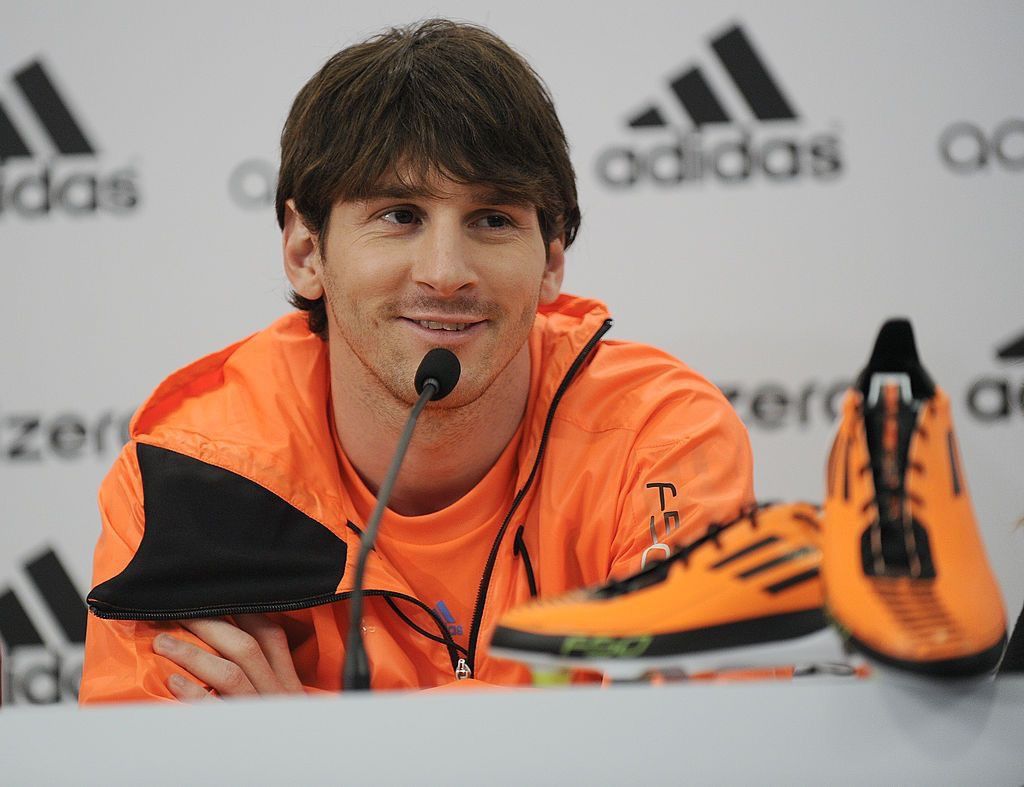 Adidas Adidas F50 Adizero TRX FG Messi Chameleon Orange UK 11 Size US 11 / EU 44 - 1 Thumbnail
