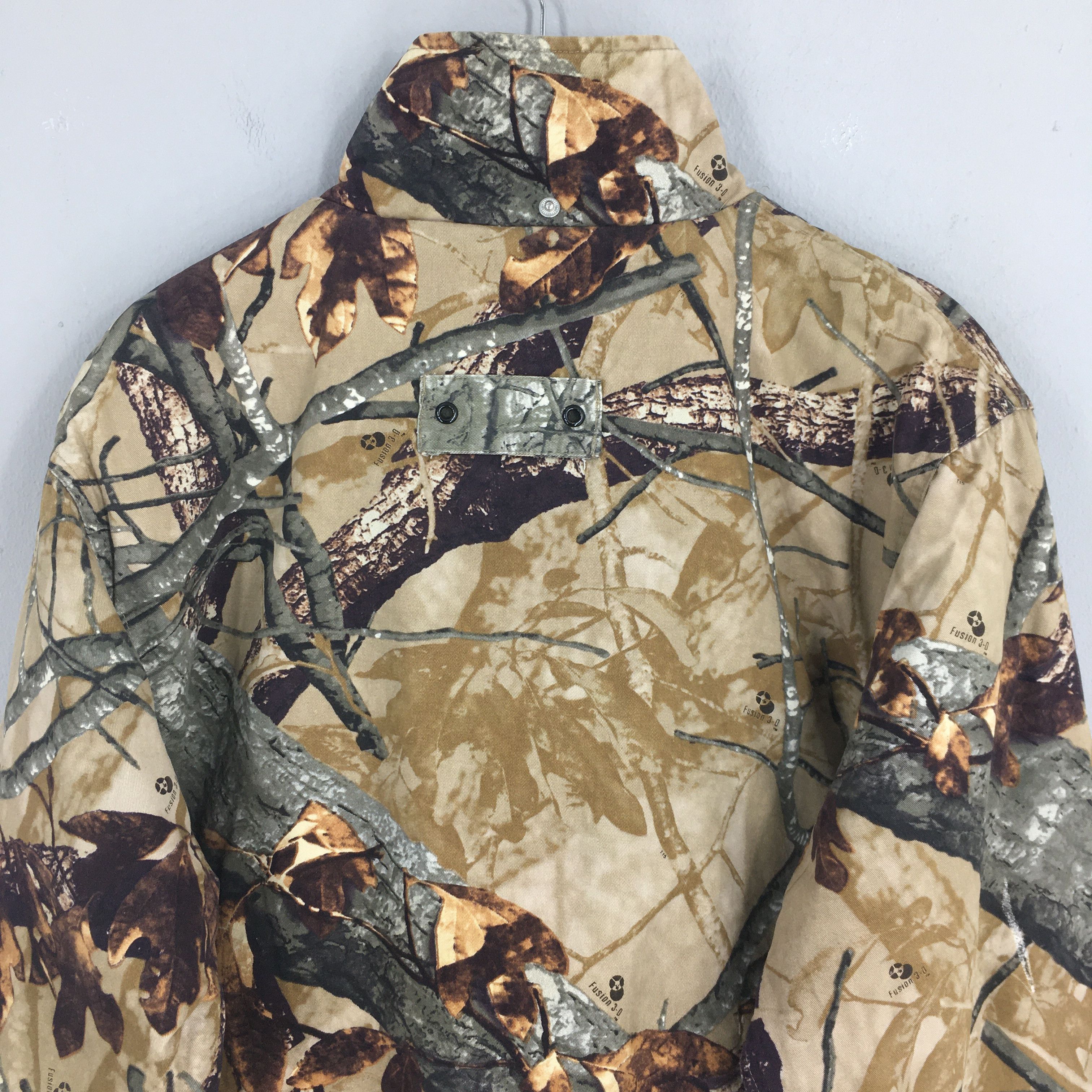 Mossy Oaks Vintage Outfitters Ridge Real Tree Camo Zipper Jacket Medium Size US M / EU 48-50 / 2 - 8 Thumbnail