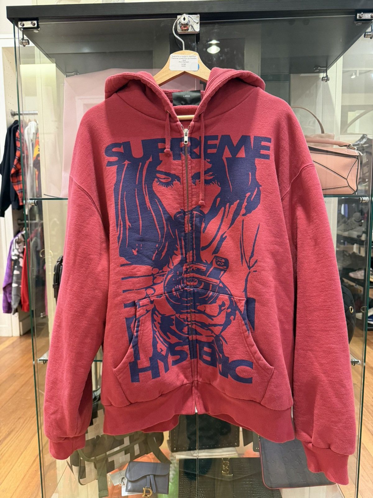 Hysteric Glamour × Supreme SUPREME x HYSTERIC THERMAL LINED ZIP UP