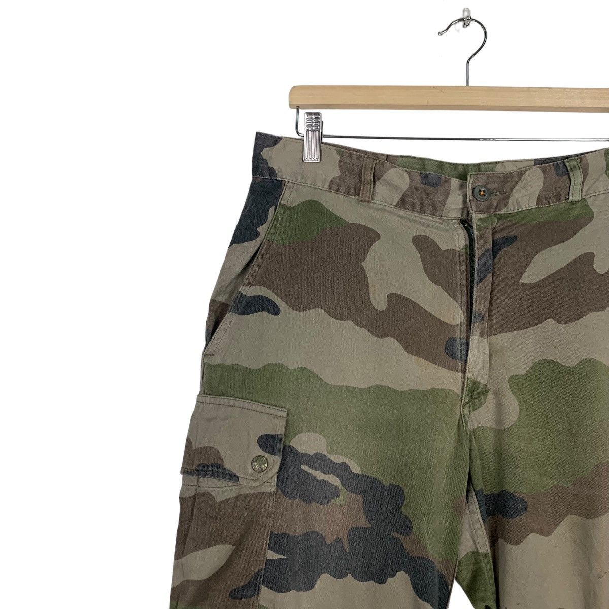 Vintage Vintage Military Army Green Camo 6Pocket Cargo Pant #0170-C9 Size US 34 / EU 50 - 7 Thumbnail