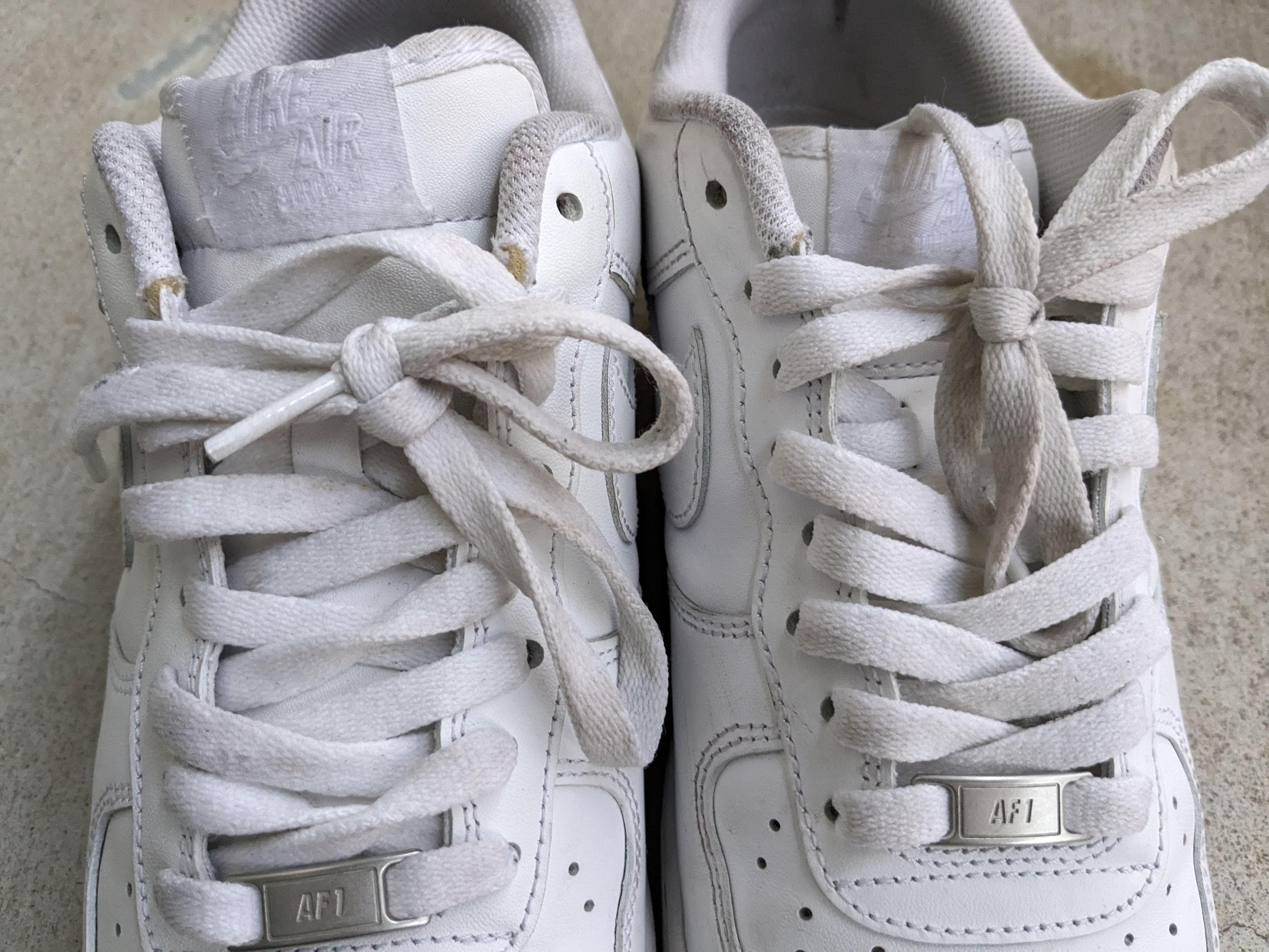 Nike Nike Air Force 1 AF1 Triple White 11 Low Tops Leather Size US 11 / EU 44 - 4 Thumbnail