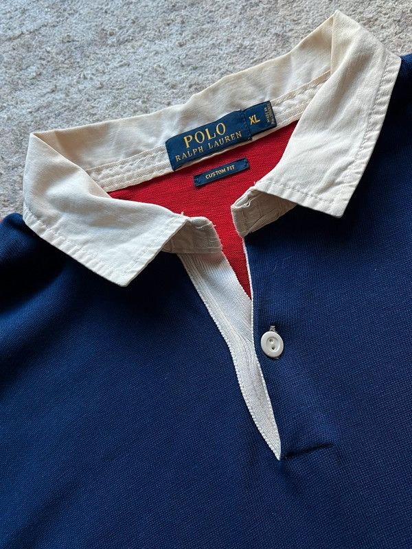 Polo Ralph Lauren Polo Ralph Lauren Sz XL Scribble Rugby Size US XL / EU 56 / 4 - 3 Thumbnail