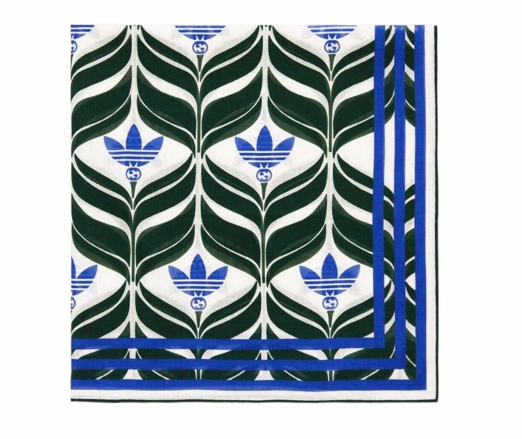 Gucci Gucci x adidas silk scarf New Size ONE SIZE - 11 Thumbnail