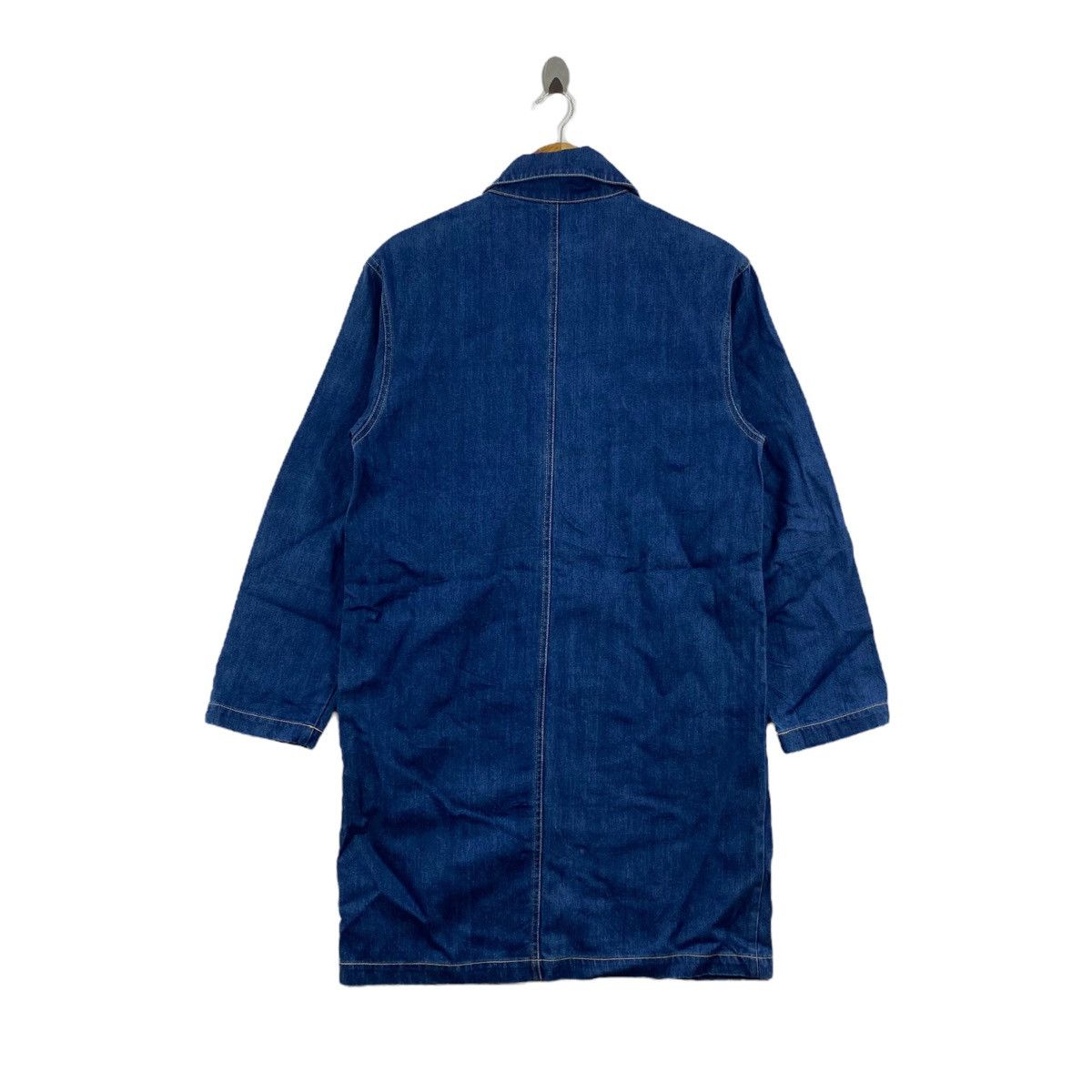 Japanese Brand EMODA Japanese Brand Multi Pockets Blue Jeans Jacket Parka Size US M / EU 48-50 / 2 - 3 Thumbnail
