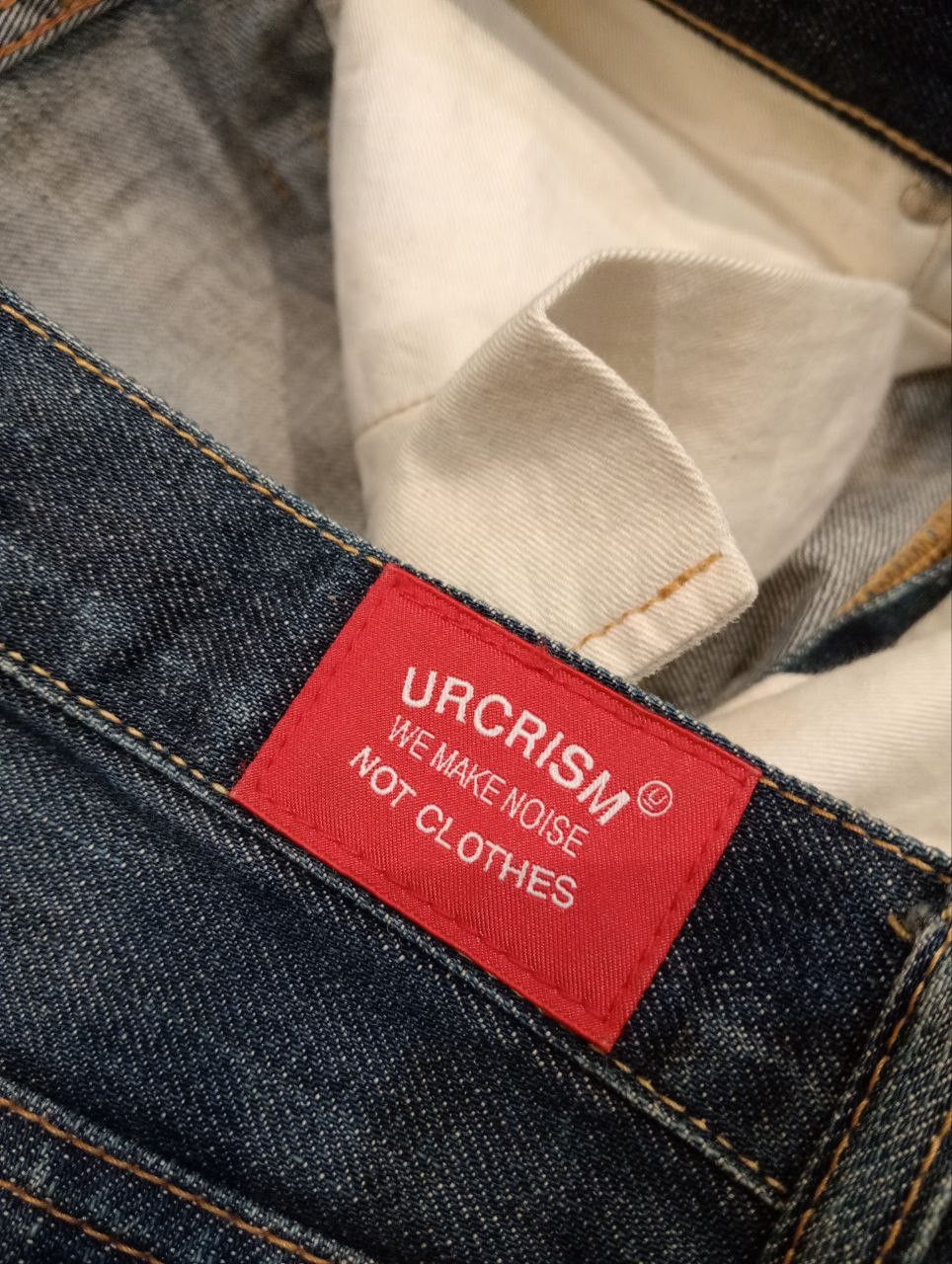 Undercover UNDERCOVERISM FOR REBELS FRINGE SELVEDGE DENIM PANTS Size US 32 / EU 48 - 9 Thumbnail