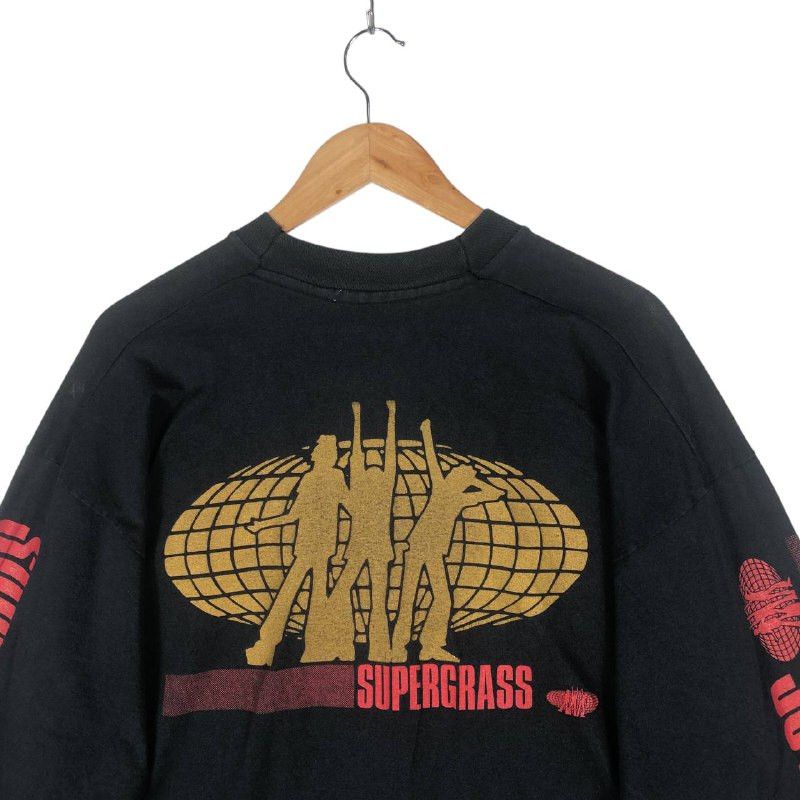 Band Tees Vintage Supergrass Britpop Logo Men T-shirt L/S Size US L / EU 52-54 / 3 - 6 Thumbnail