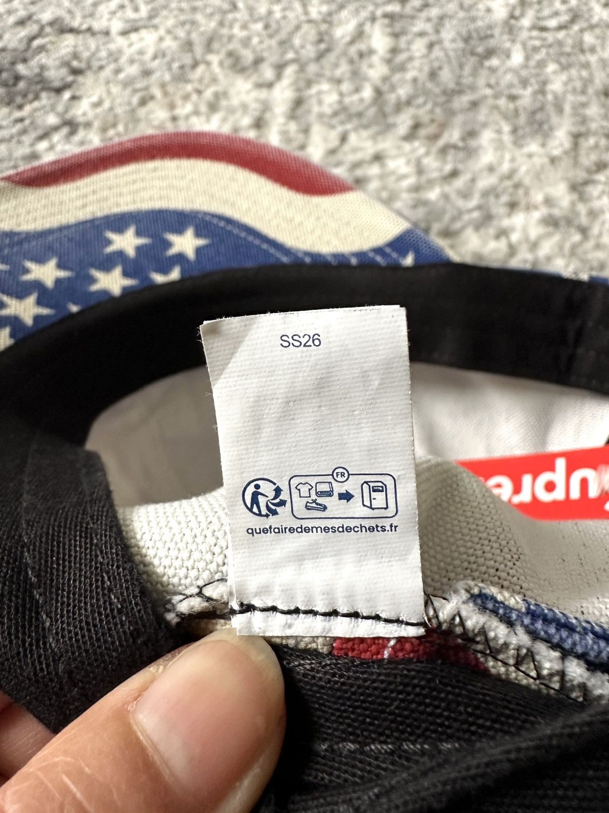 Supreme Supreme Pigment Coated S Logo 6-Panel SS26/W5 Size ONE SIZE - 6 Thumbnail