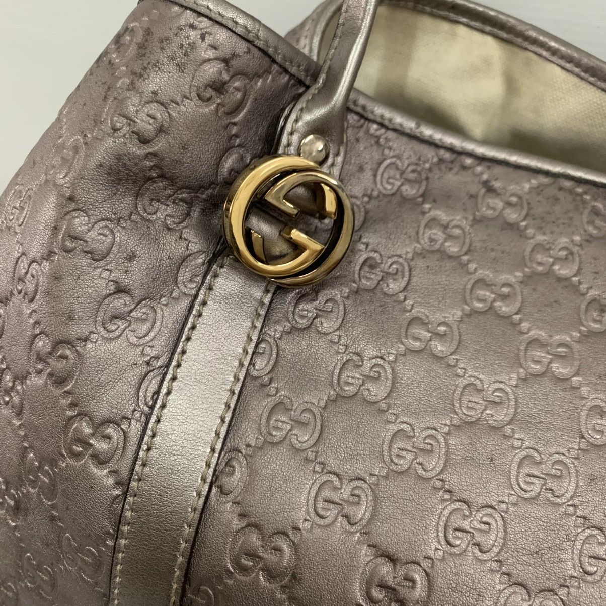 Gucci Gucci Monogram Leather Shoulder Bag Size ONE SIZE - 3 Thumbnail
