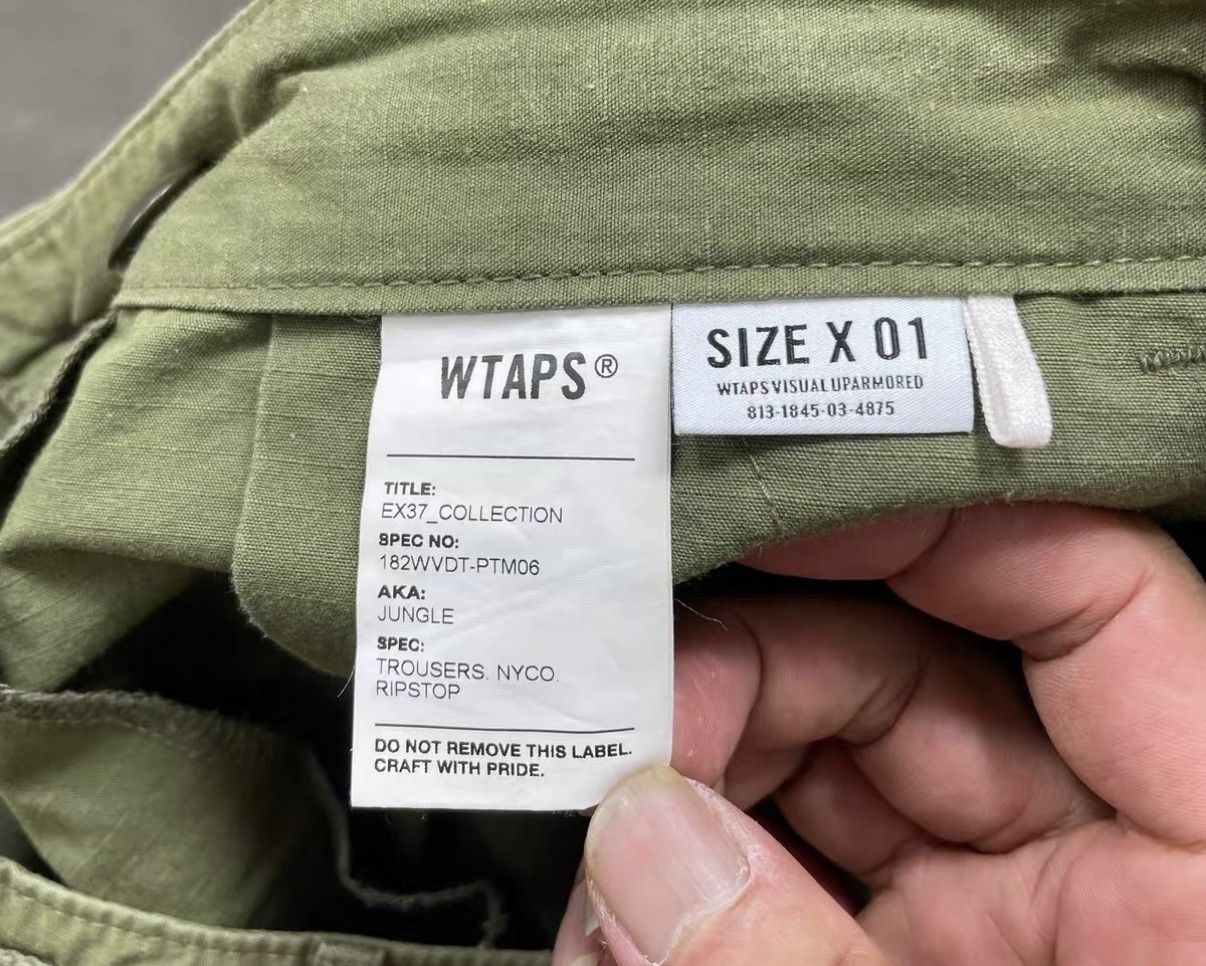 Wtaps WTAPS JUNGLE Olive Green Cargo Pants J16 Size US 30 / EU 46 - 7 Thumbnail