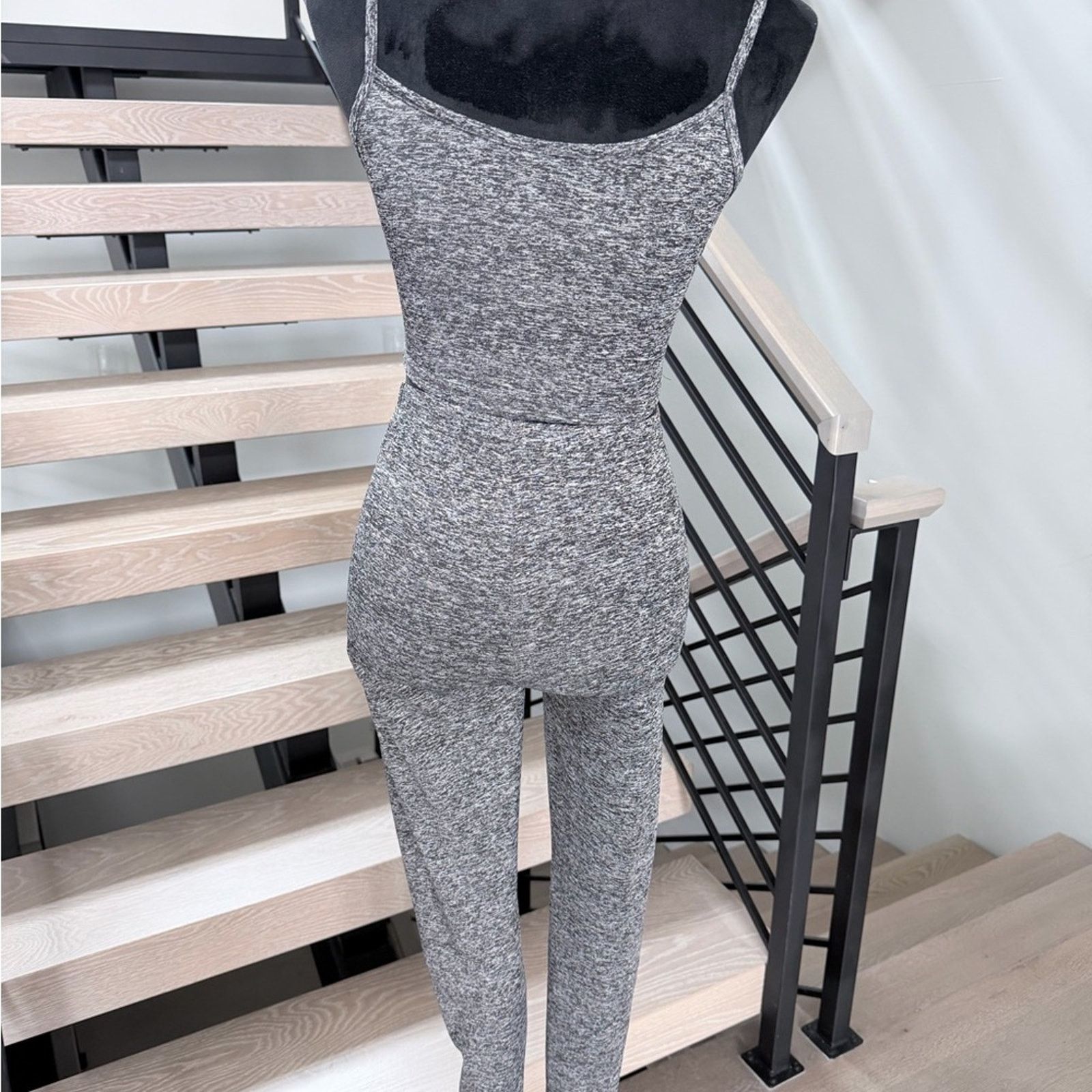Other New Athleticwear Gym Casual Gray Matching Set with Pants Size 27" / US 4 / IT 40 - 9 Thumbnail