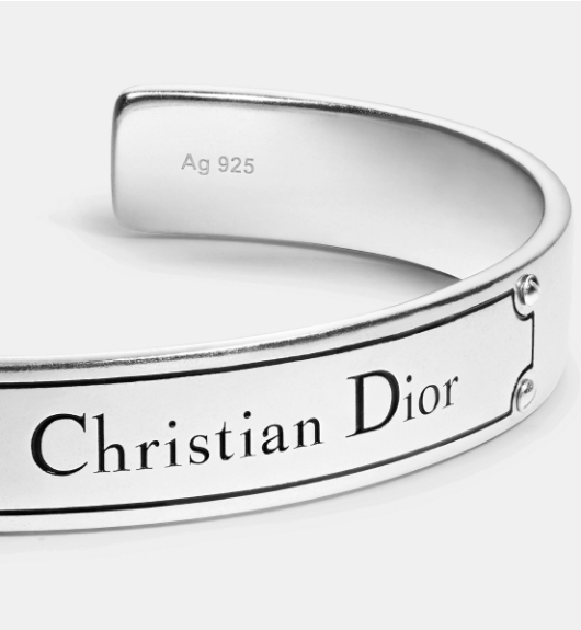 Dior o1w1db10825 Size : OS / B2537H Bangle in Silver Size ONE SIZE - 3 Thumbnail