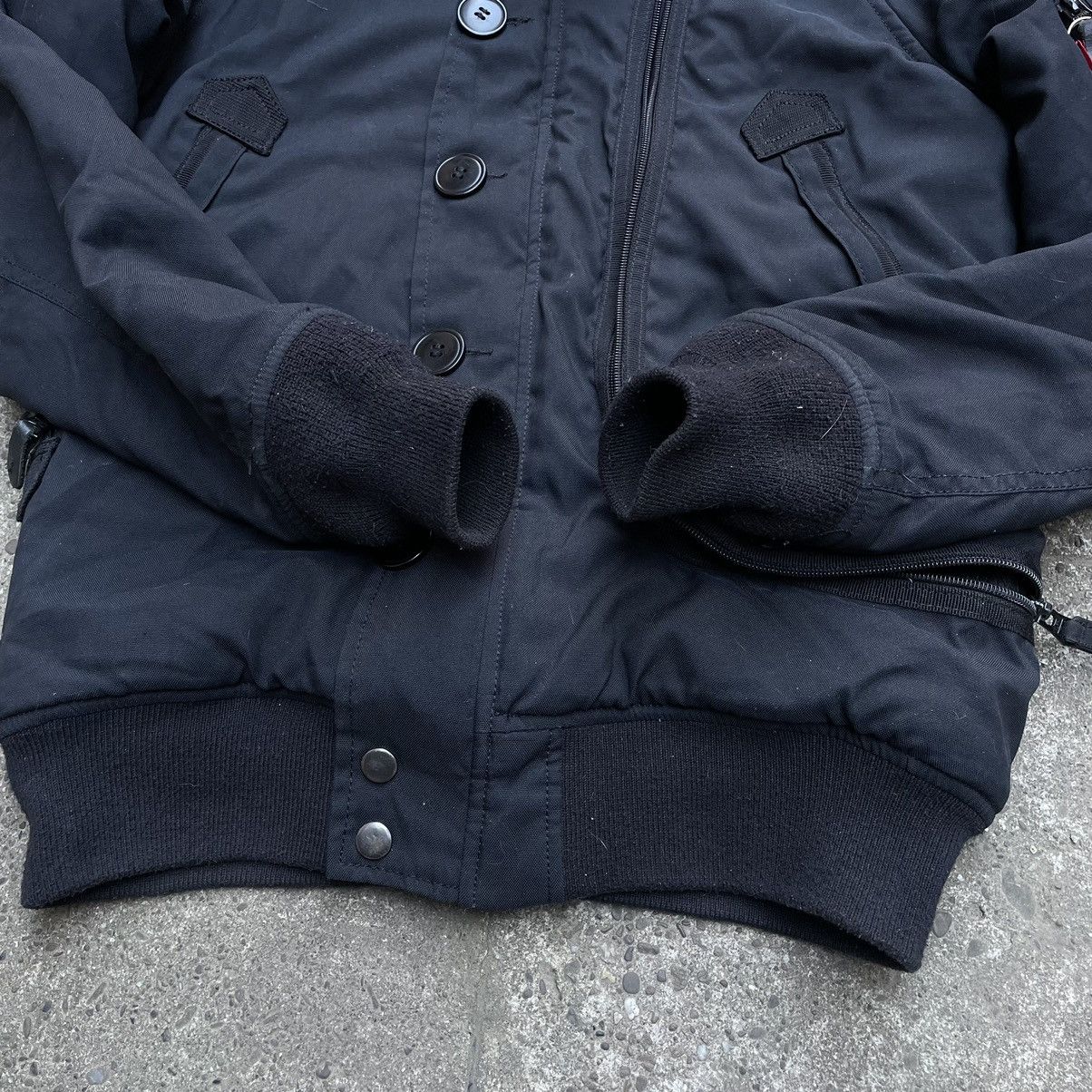 Alpha Industries × If Six Was Nine Vintage Alpha Industries Faux Fur Hood Bomber Jacket Alaska Size US M / EU 48-50 / 2 - 11 Thumbnail