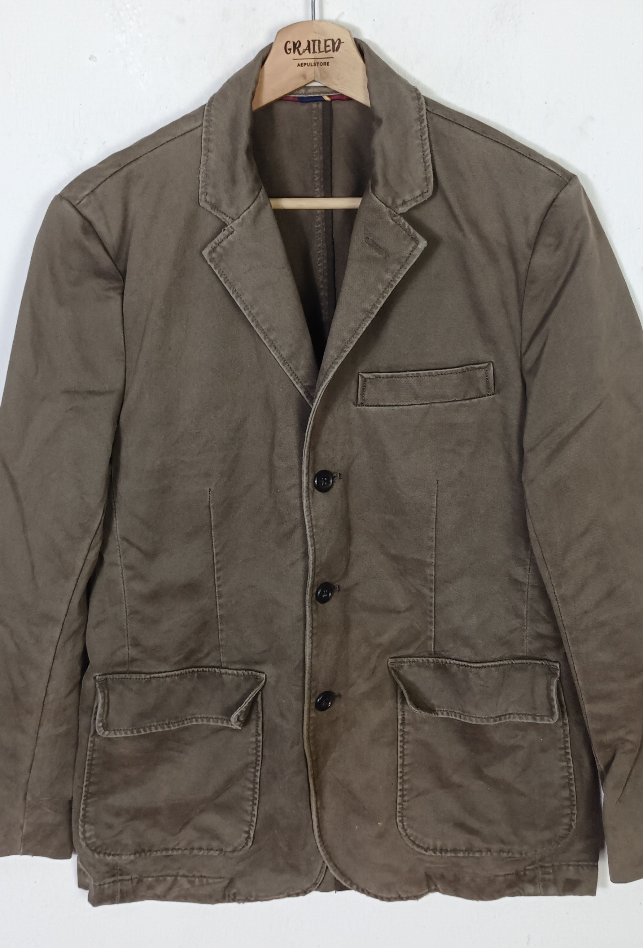 J.Crew J.Crew Authentic Vintage Style Chore Jacket Size US M / EU 48-50 / 2 - 3 Thumbnail