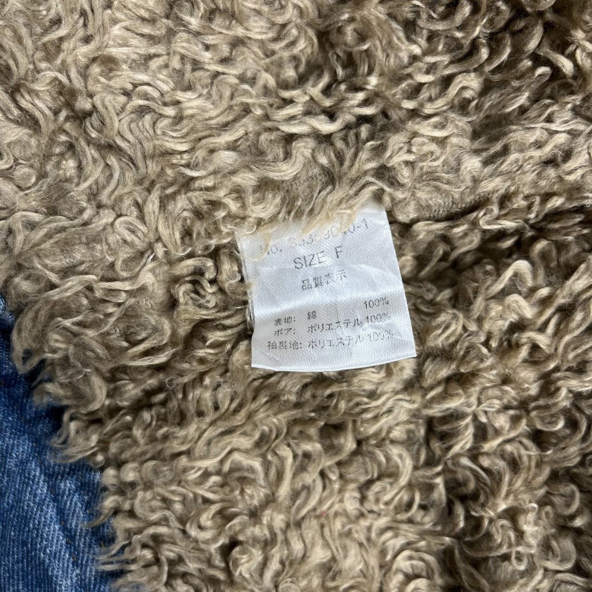 If Six Was Nine 2000s GOA - Lightwashed Sherpa Liner Denim Jacket Size US M / EU 48-50 / 2 - 7 Thumbnail