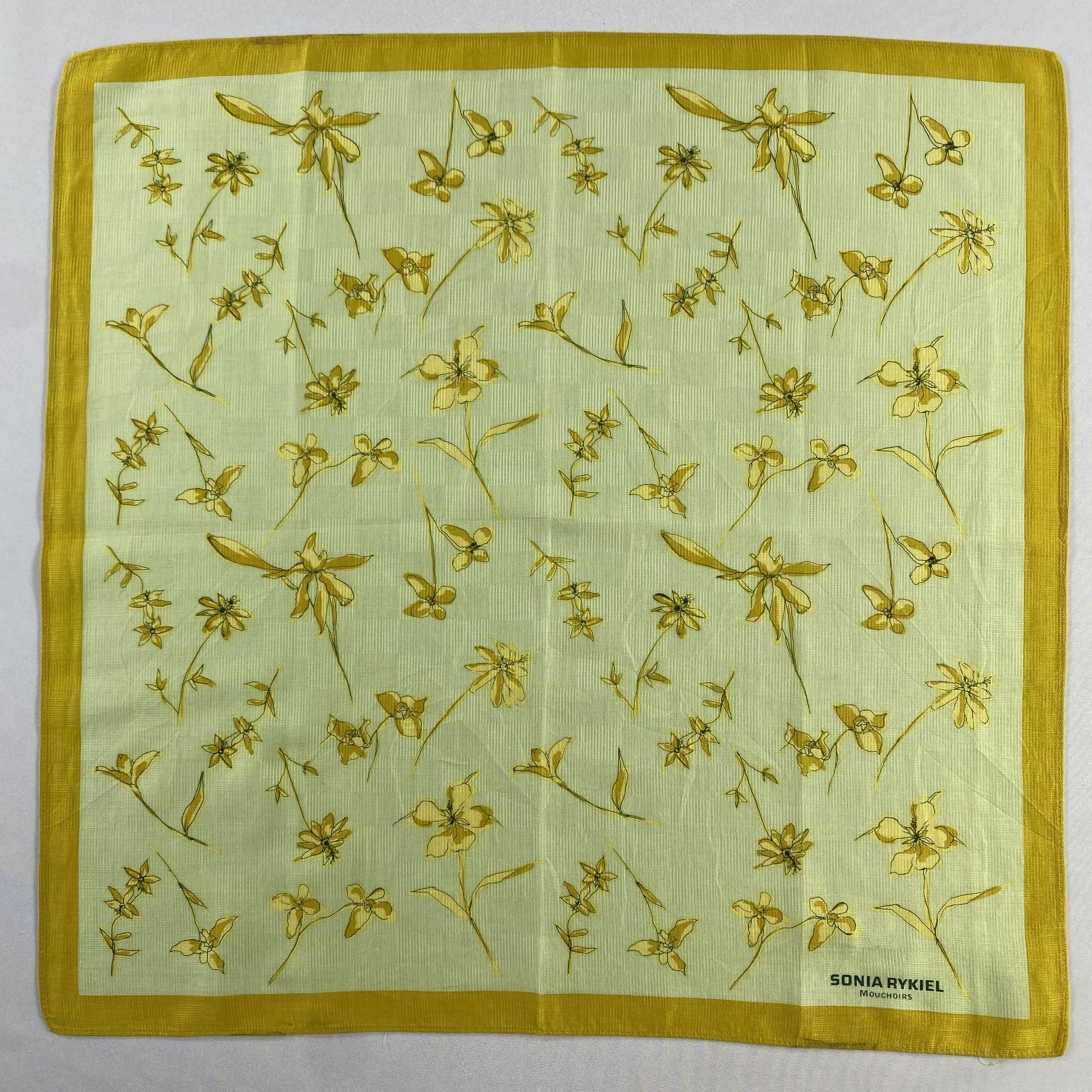 Vintage Sonia Rykiel Bandana/ Handkerchief / Neckerchief-P617 Size ONE SIZE - 1 Thumbnail